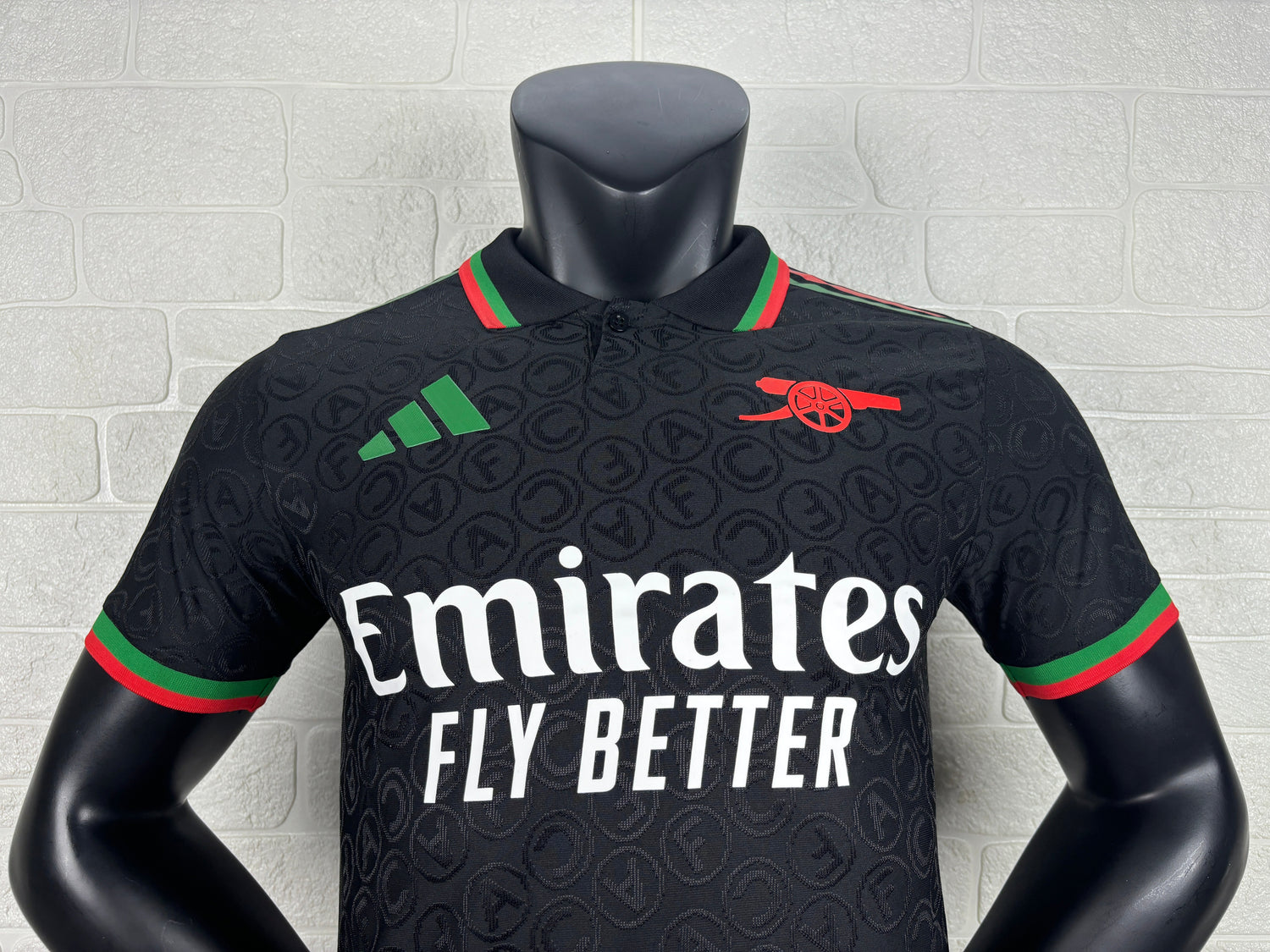 2025-26 Arsenal Special Edition Black Player Version Jersey