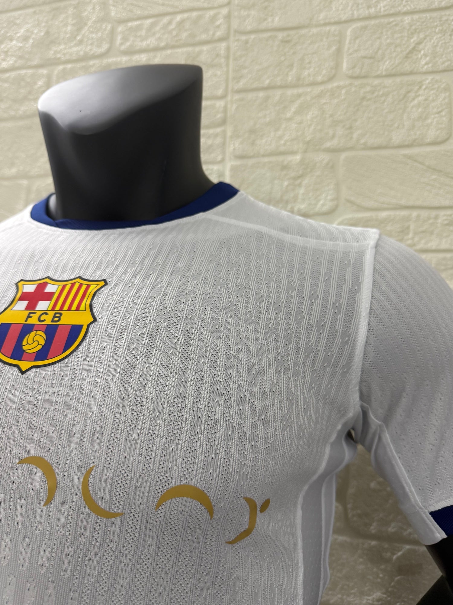 2025-26 FC Barcelona Special Edition White Player Version Jersey
