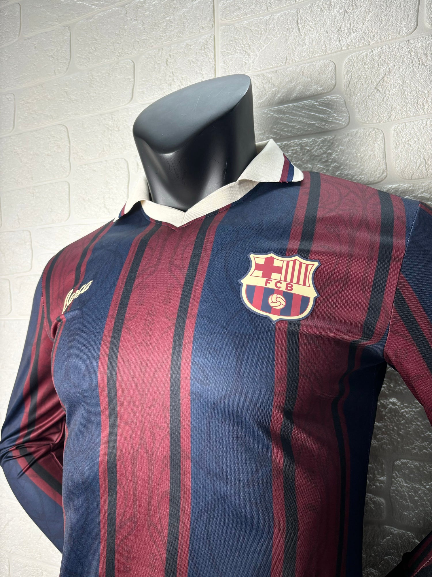 2025-26 Barcelona 125th Anniversary Player Version Long Sleeve