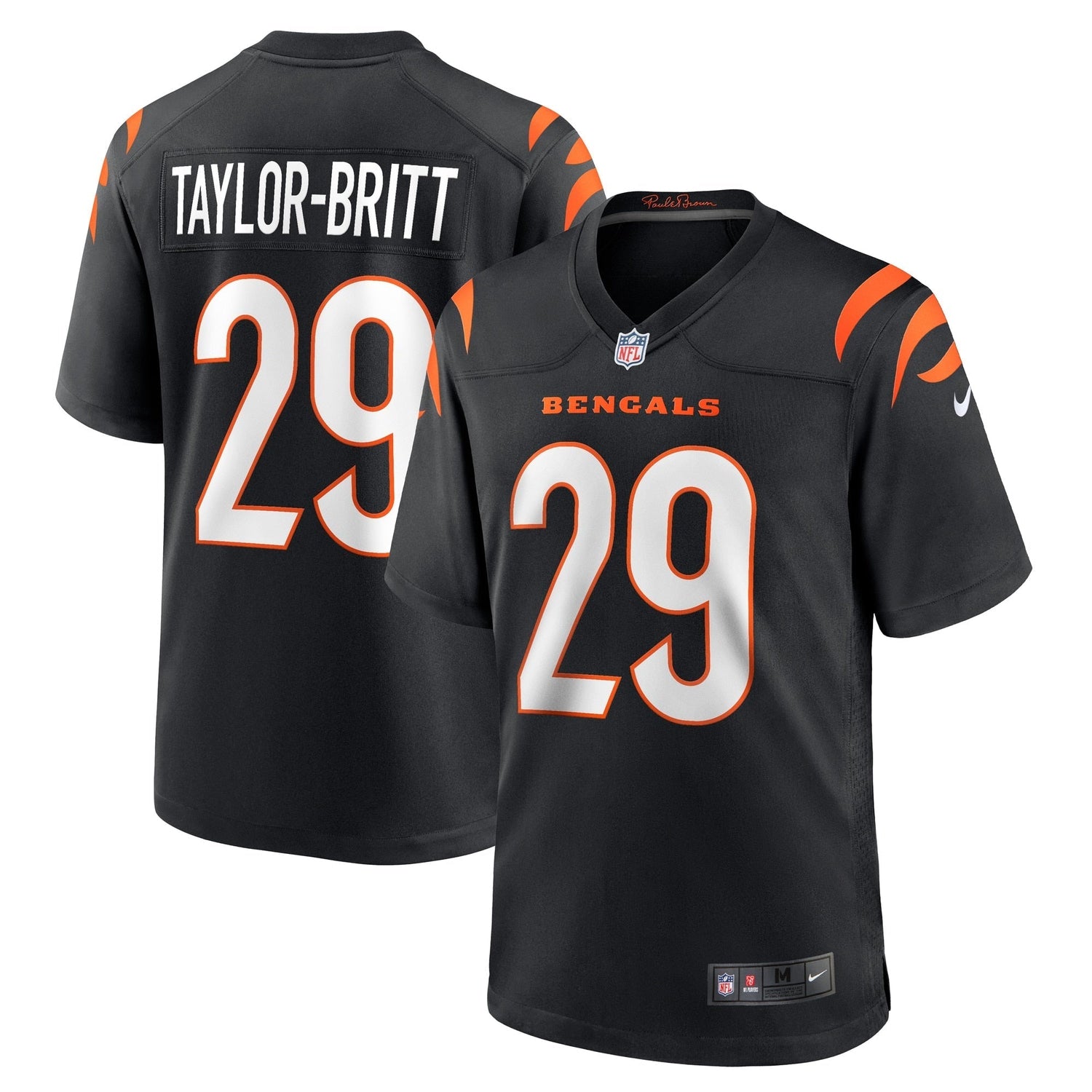 Cam Taylor-Britt Cincinnati Bengals Nike Game Jersey - Black