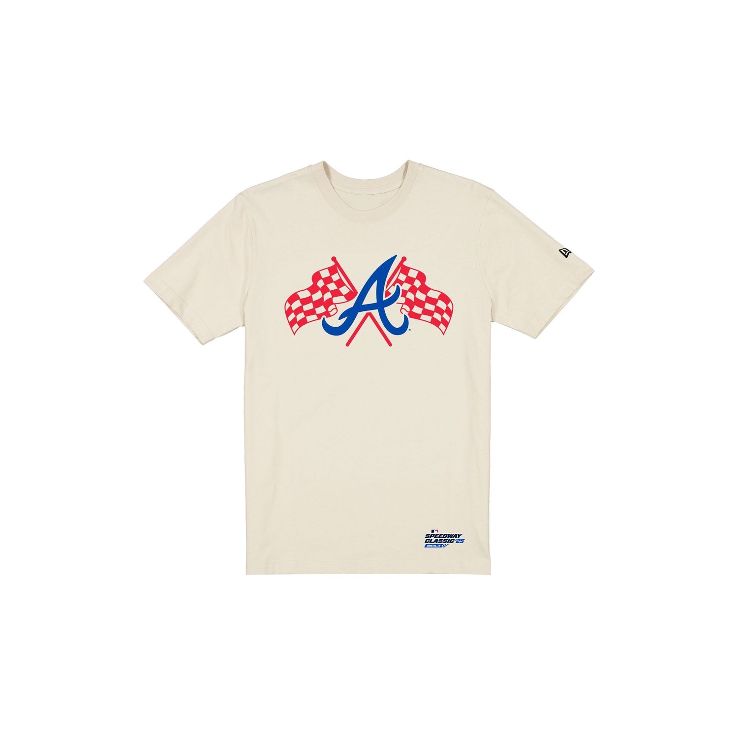 Atlanta Braves Speedway Classic White T-Shirt