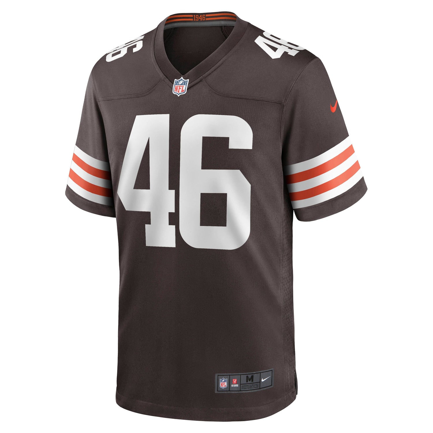 Don Fleming Cleveland Browns Nike Retired Jersey - Brown