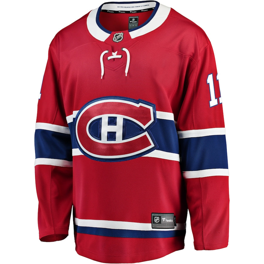 Brendan Gallagher Montreal Canadiens Breakaway Jersey - Red