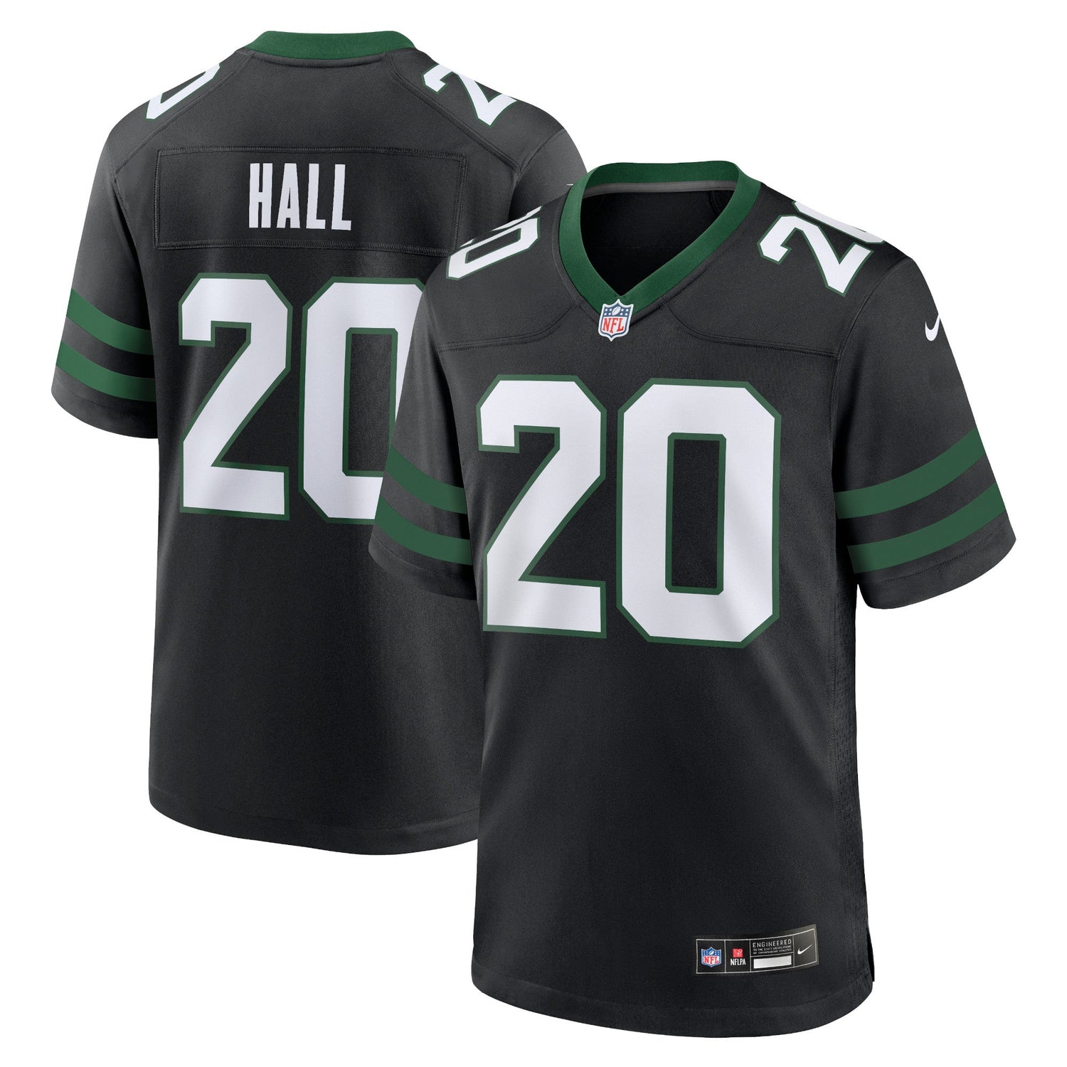 Breece Hall New York Jets Nike Alternate Game Jersey - Legacy Black