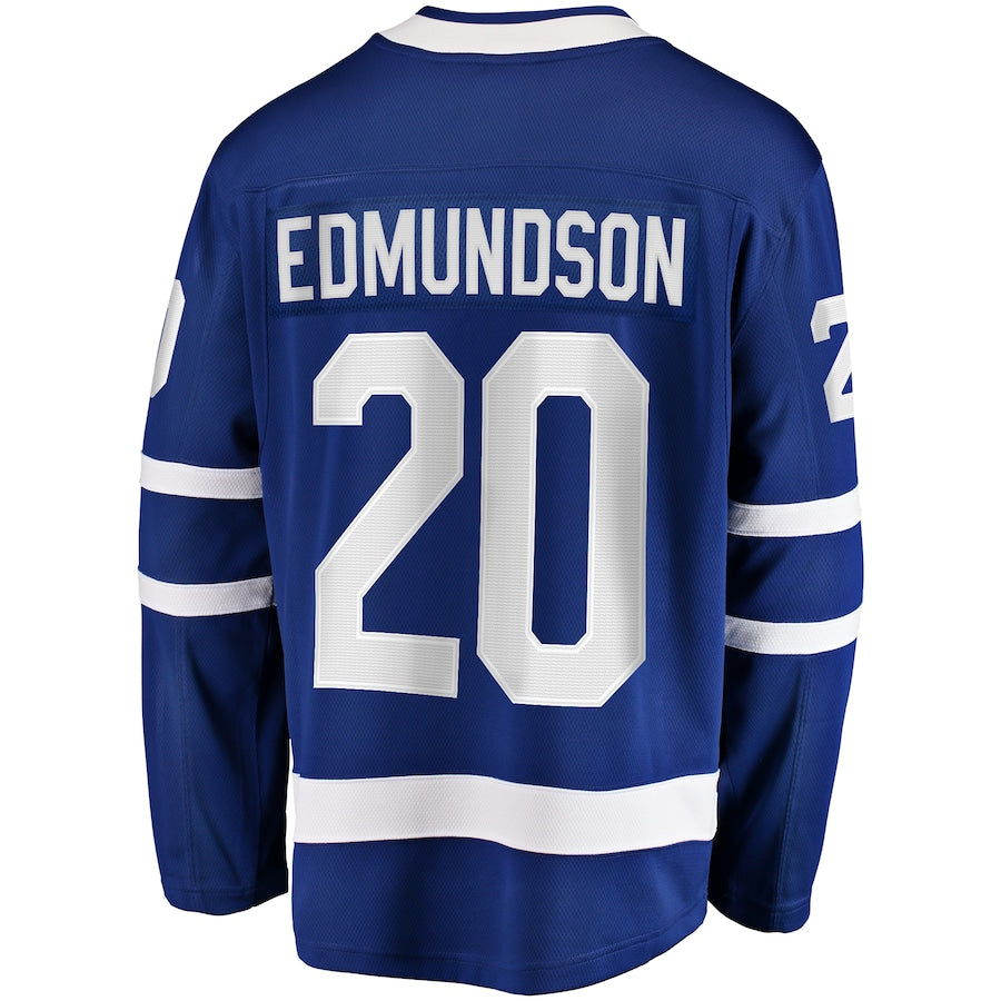 Joel Edmundson Toronto Maple Leafs Home Premier Breakaway Jersey - Blue