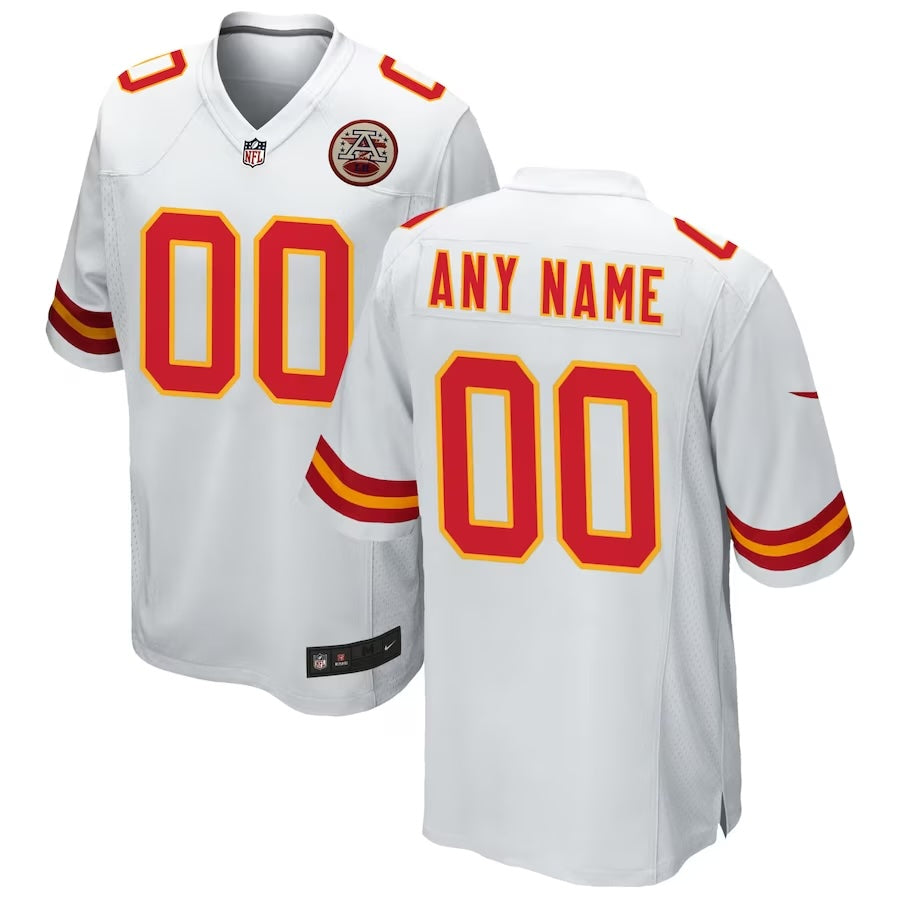Custom Kansas City Chiefs Jersey