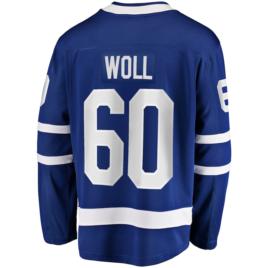 Joseph Woll Toronto Maple Leafs Home Premier Breakaway Jersey - Blue