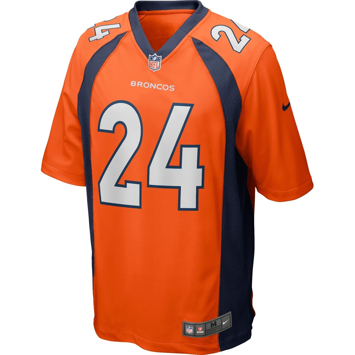 Champ Bailey Denver Broncos Nike Game Retired Jersey - Orange