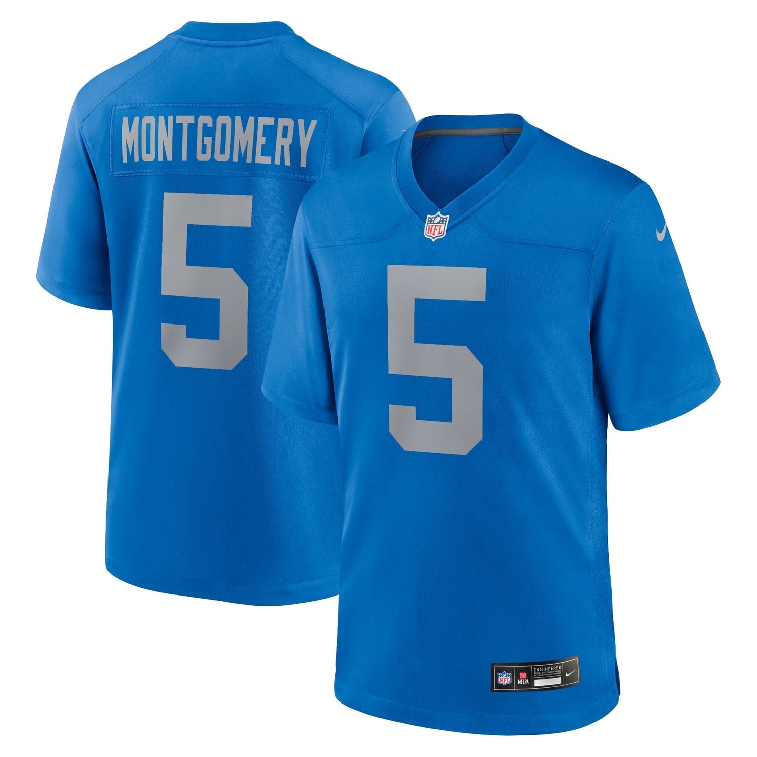 David Montgomery Detroit Lions Nike Alternate Game Jersey - Blue