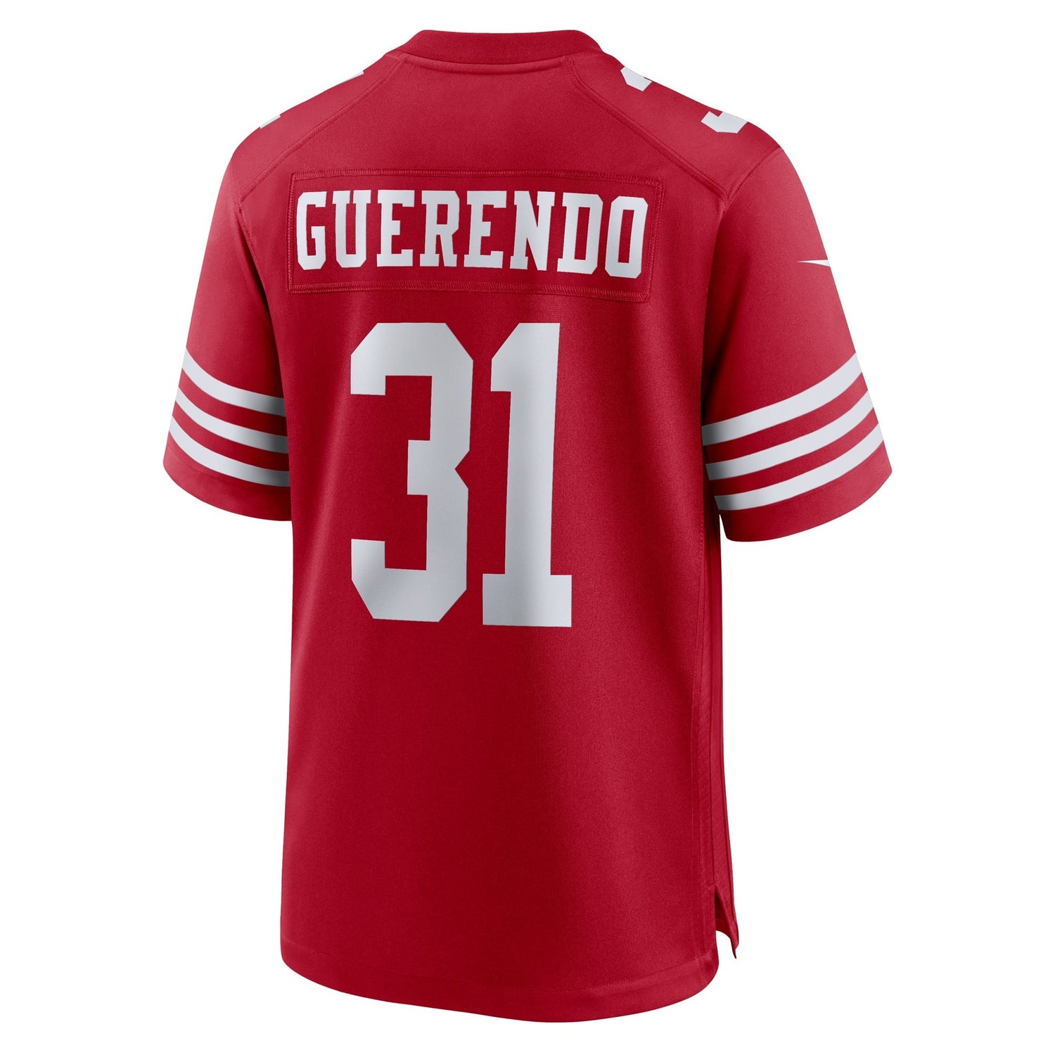 Isaac Guerendo San Francisco 49ers Nike Game Jersey - Scarlet