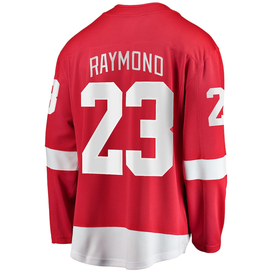 Lucas Raymond Detroit Red Wings Home Breakaway Jersey - Red
