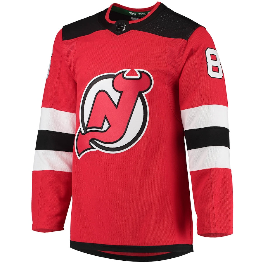 Jack Hughes New Jersey Devils Home Primegreen Jersey - Red