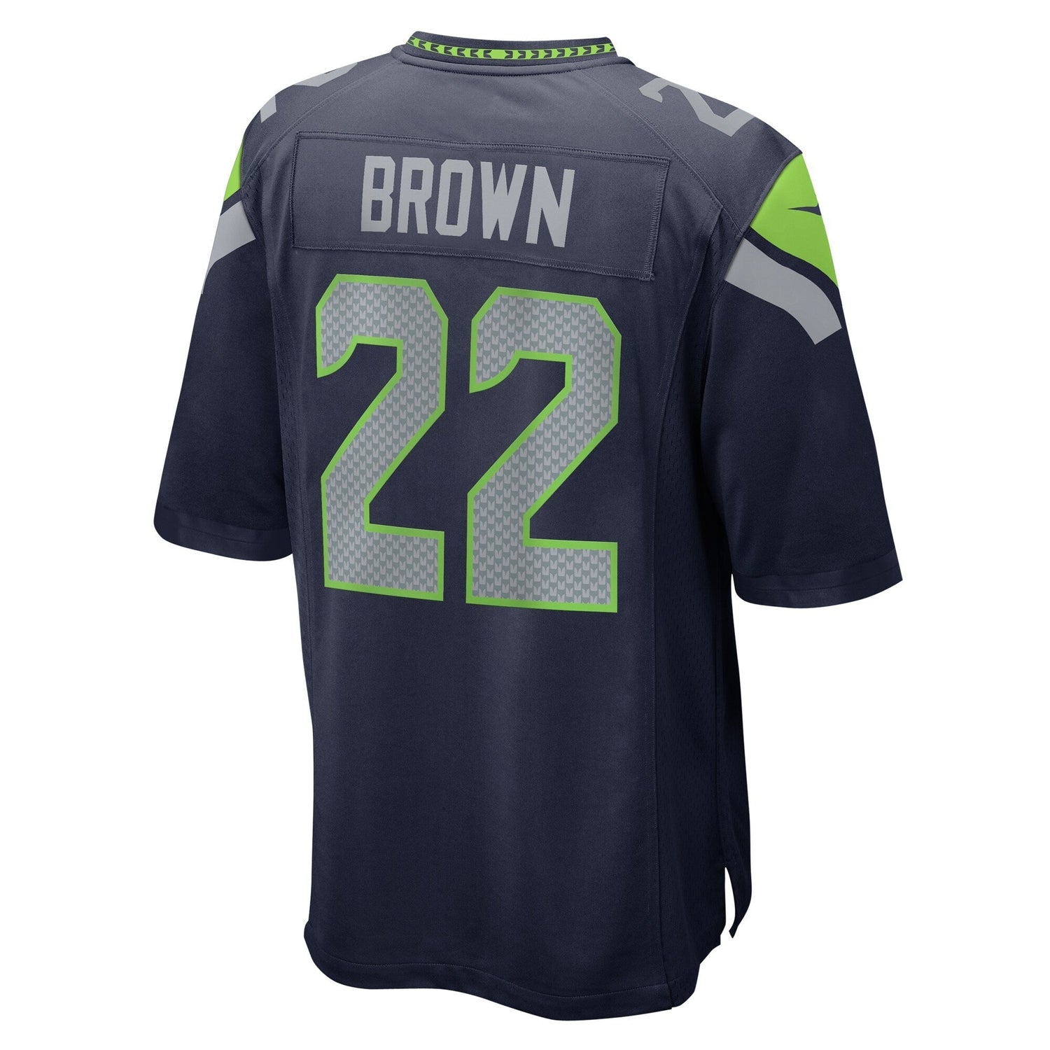 Tre Brown Seattle Seahawks Nike Game Jersey - College Navy
