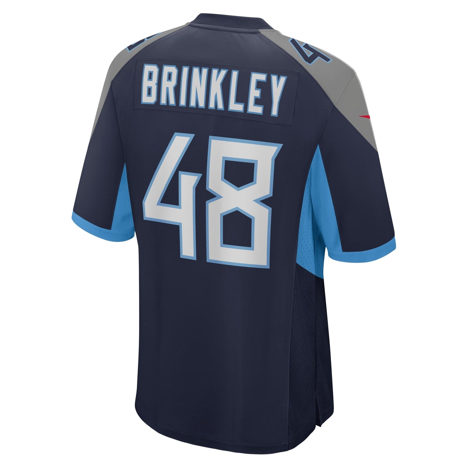 Beau Brinkley Tennessee Titans Nike Game Jersey - Navy