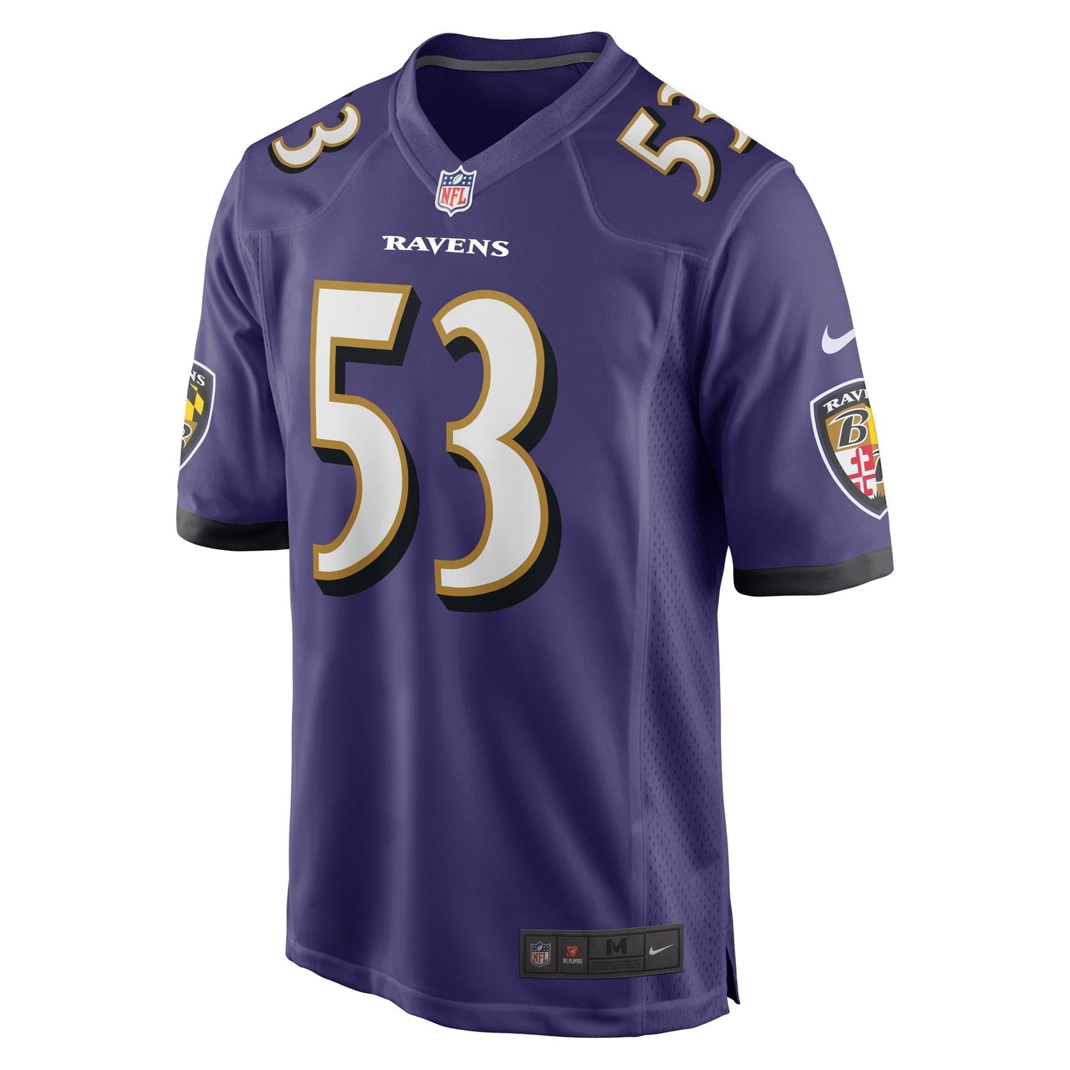 Del'Shawn Phillips Baltimore Ravens Nike Game Jersey - Purple