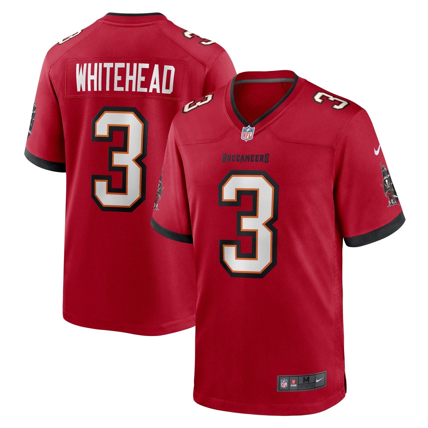 Jordan Whitehead Tampa Bay Buccaneers Nike Game Jersey - Red