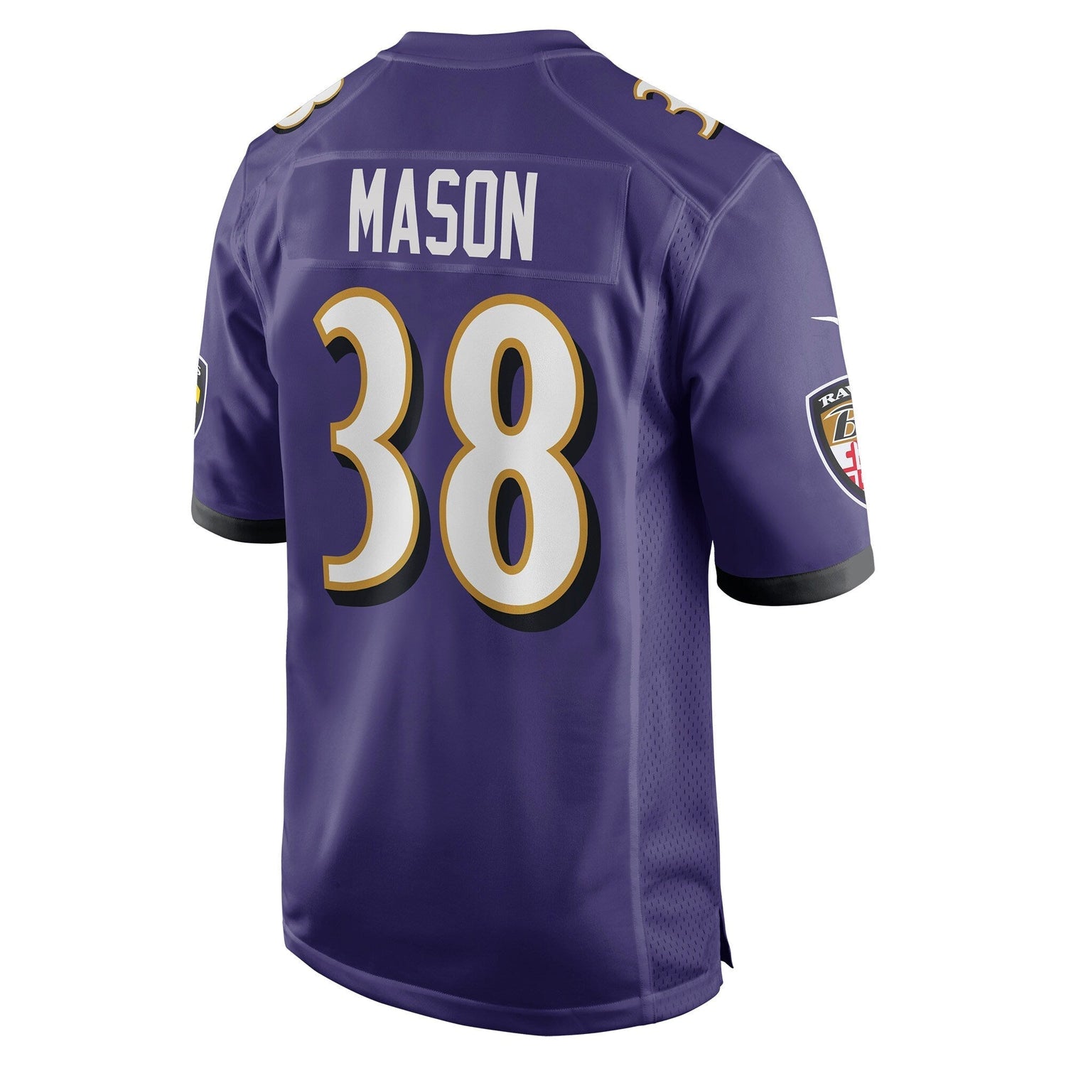 Ben Mason Baltimore Ravens Nike Game Jersey - Purple