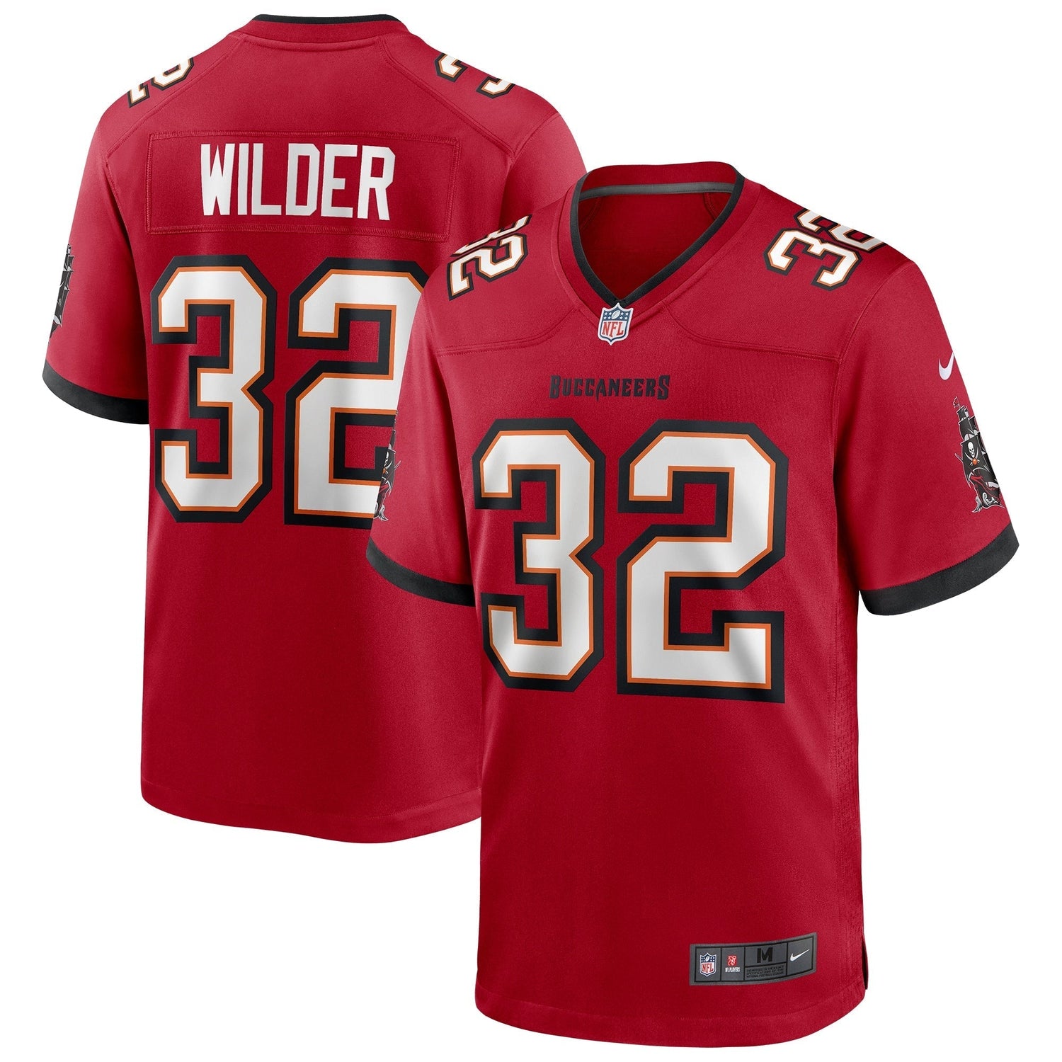 James Wilder Tampa Bay Buccaneers Nike Game Retired Jersey - Red