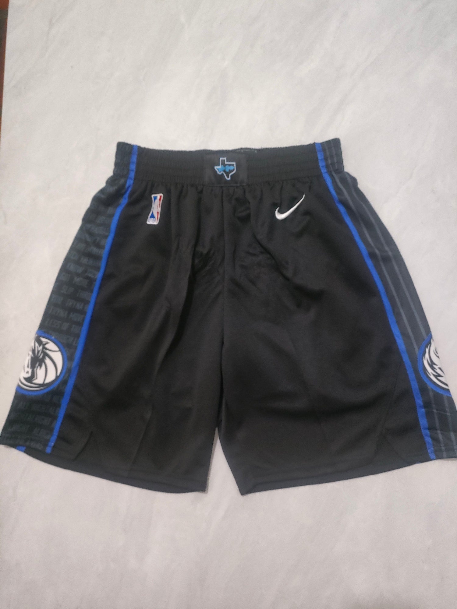 Dallas Mavericks 24 Black City Edition Shorts