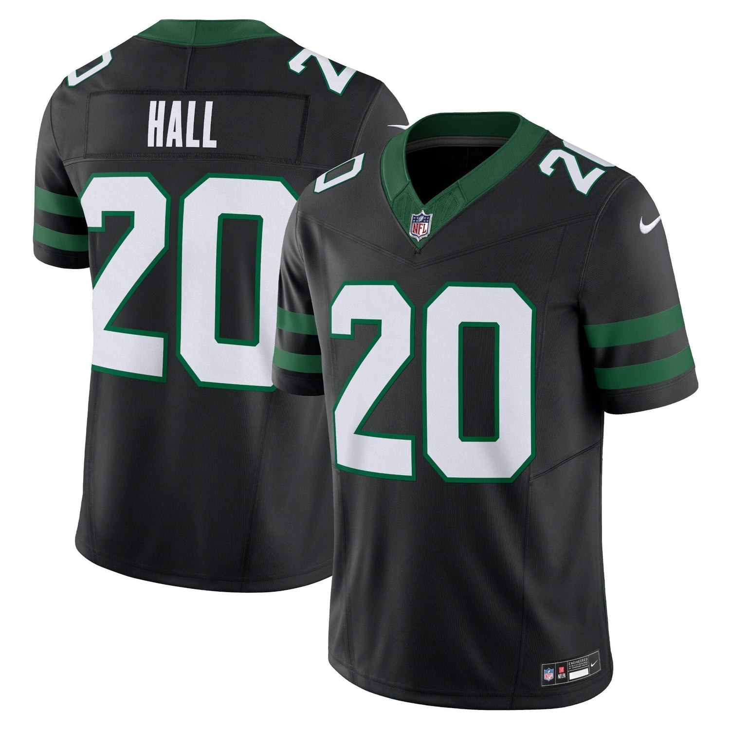 Breece Hall New York Jets Nike Alternate Vapor F.U.S.E. Limited Jersey - Legacy Black