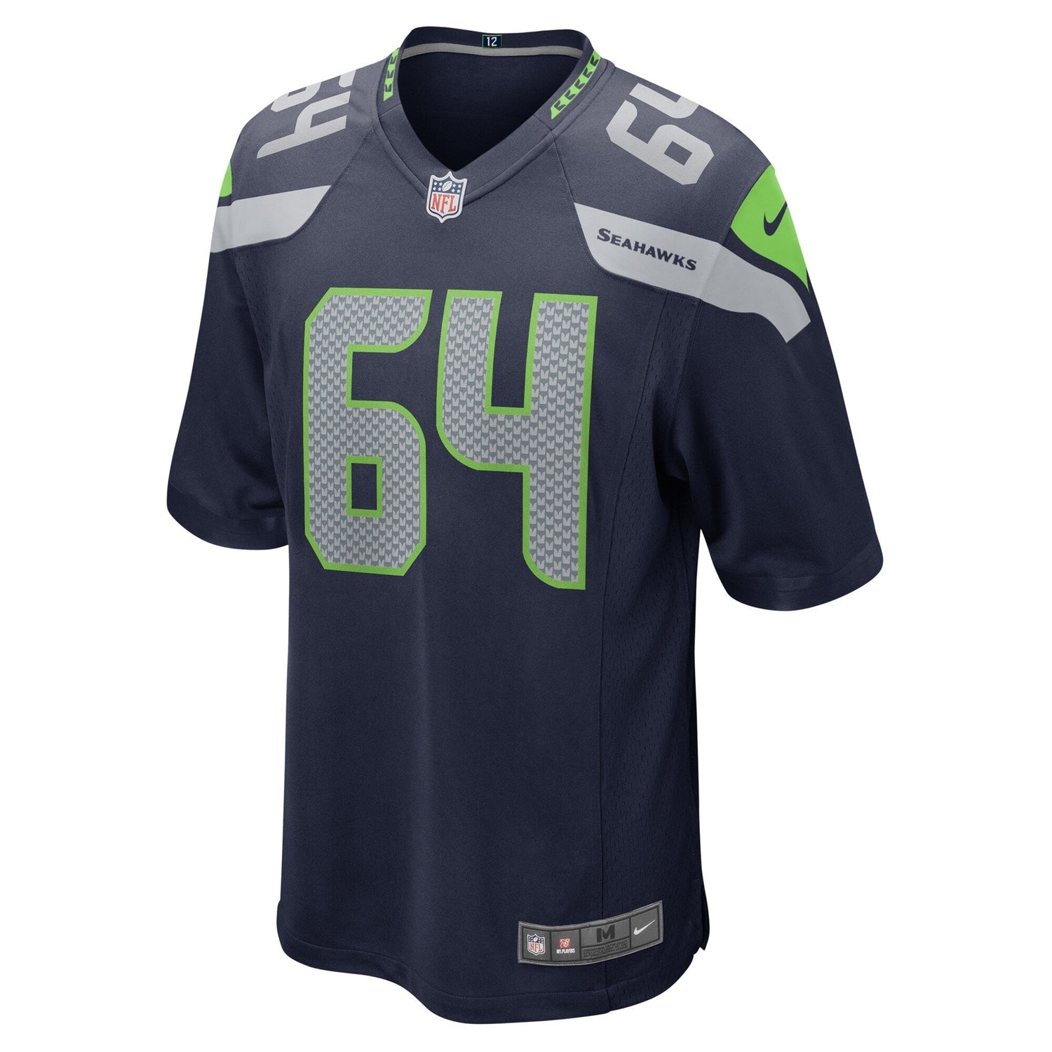 Austin Faoliu Seattle Seahawks Nike Game Jersey - College Navy
