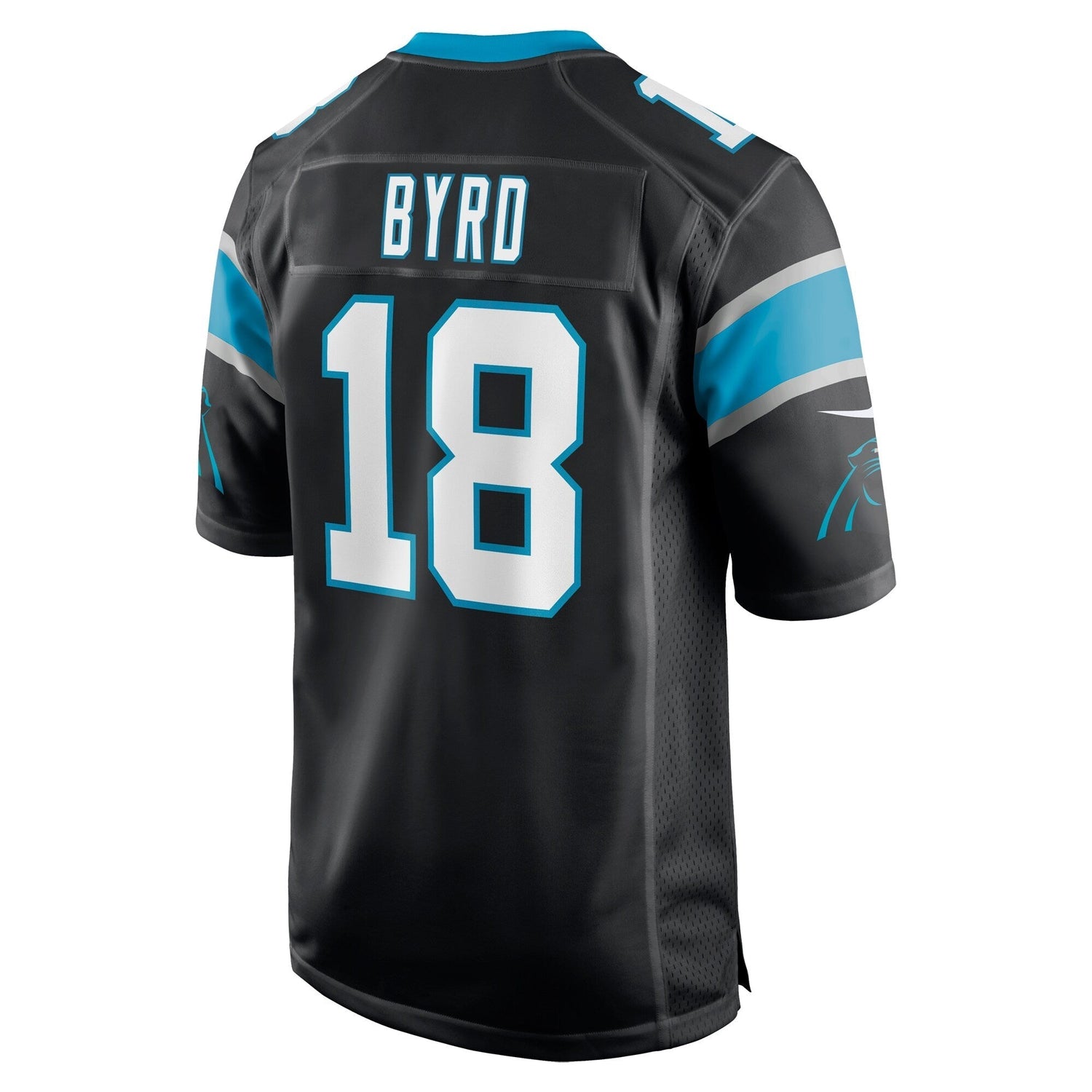 Damiere Byrd Carolina Panthers Nike Game Jersey - Black