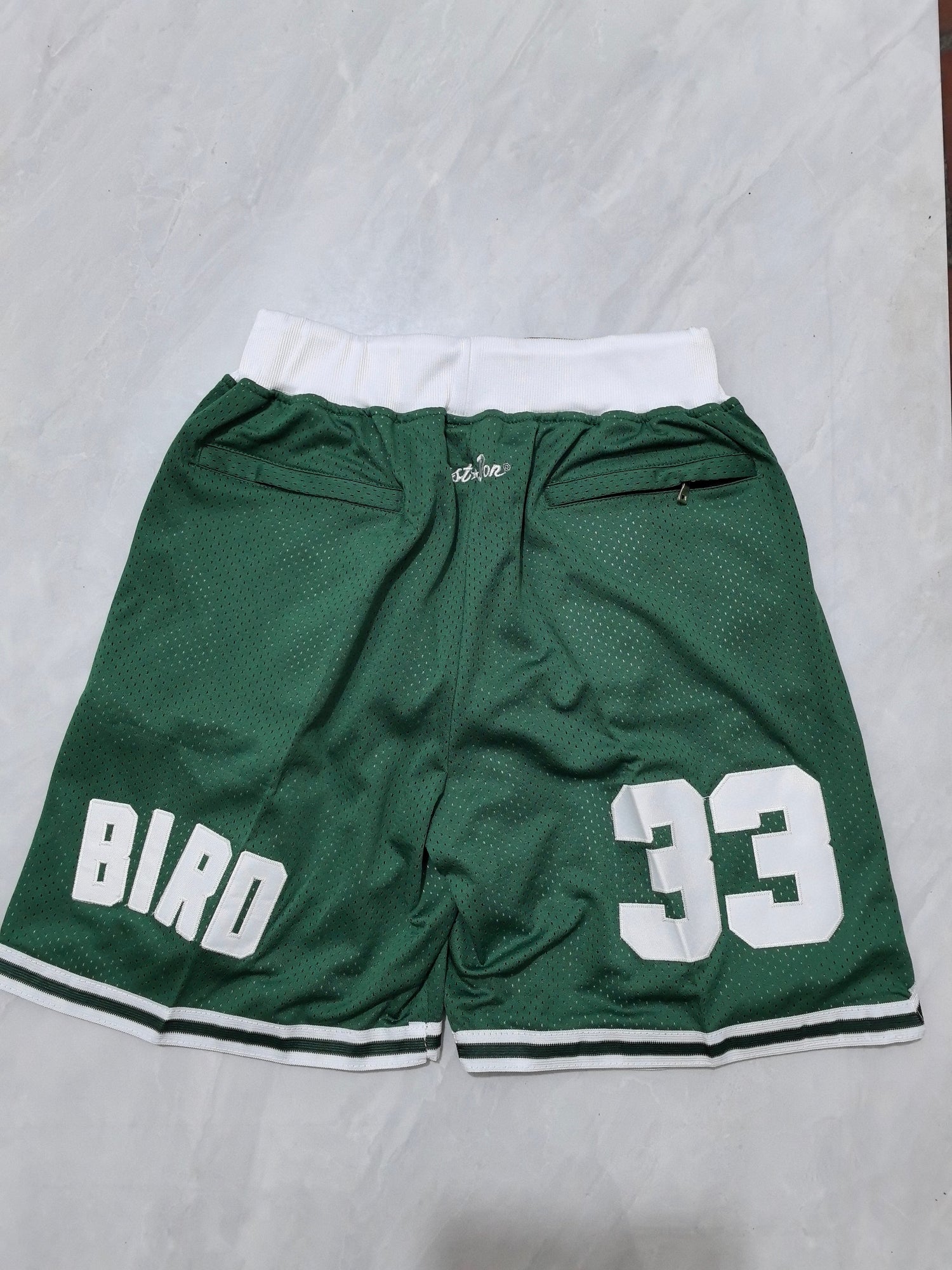 JUST DON Boston Celtics Pocket Shorts