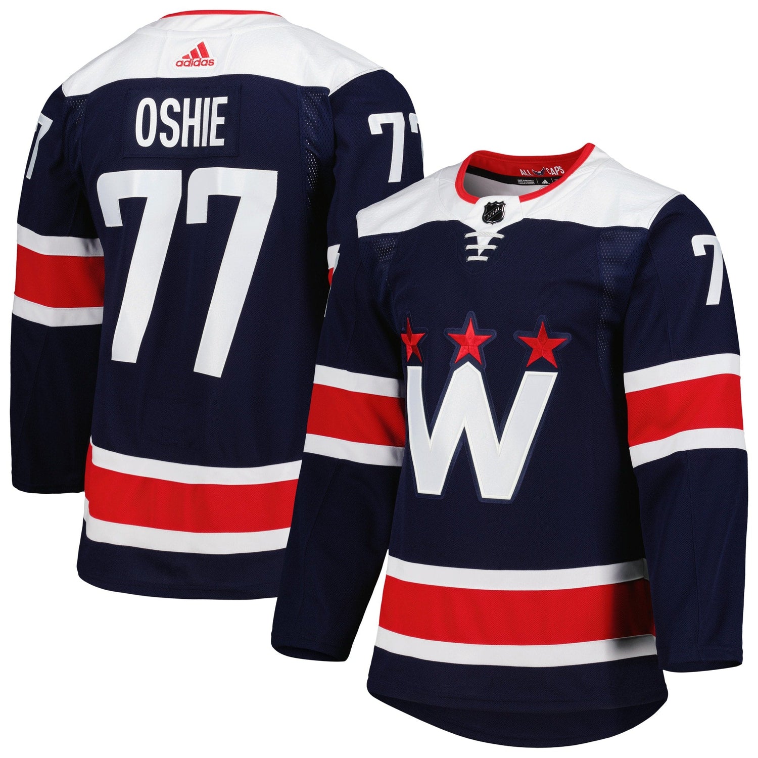 Men's Washington Capitals TJ Oshie Navy Jersey