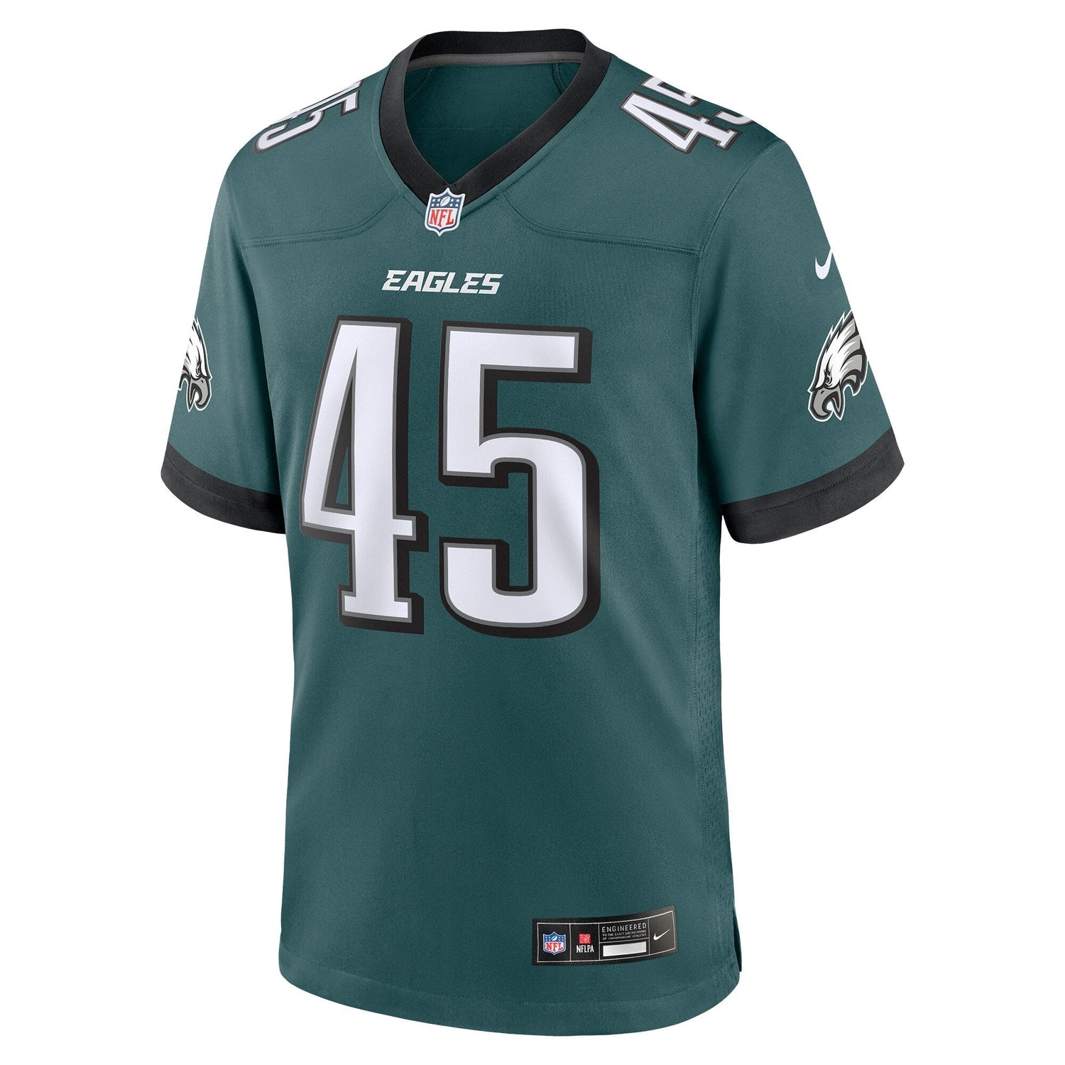 Devin White Philadelphia Eagles Nike Game Jersey - Midnight Green