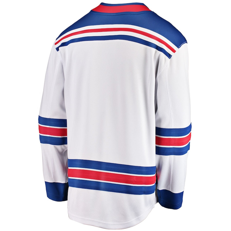 New York Rangers Breakaway Away Jersey - White