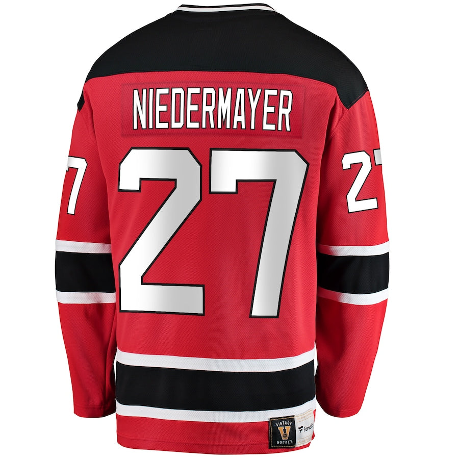 Scott Niedermayer New Jersey Devils Premier Breakaway Retired Jersey - Red