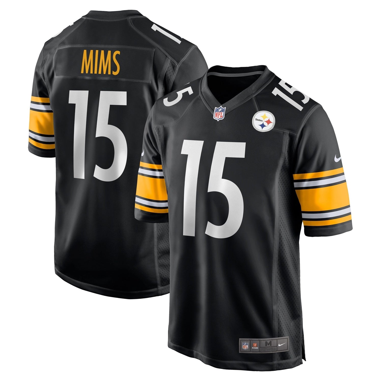 Denzel Mims Pittsburgh Steelers Nike Game Jersey - Black