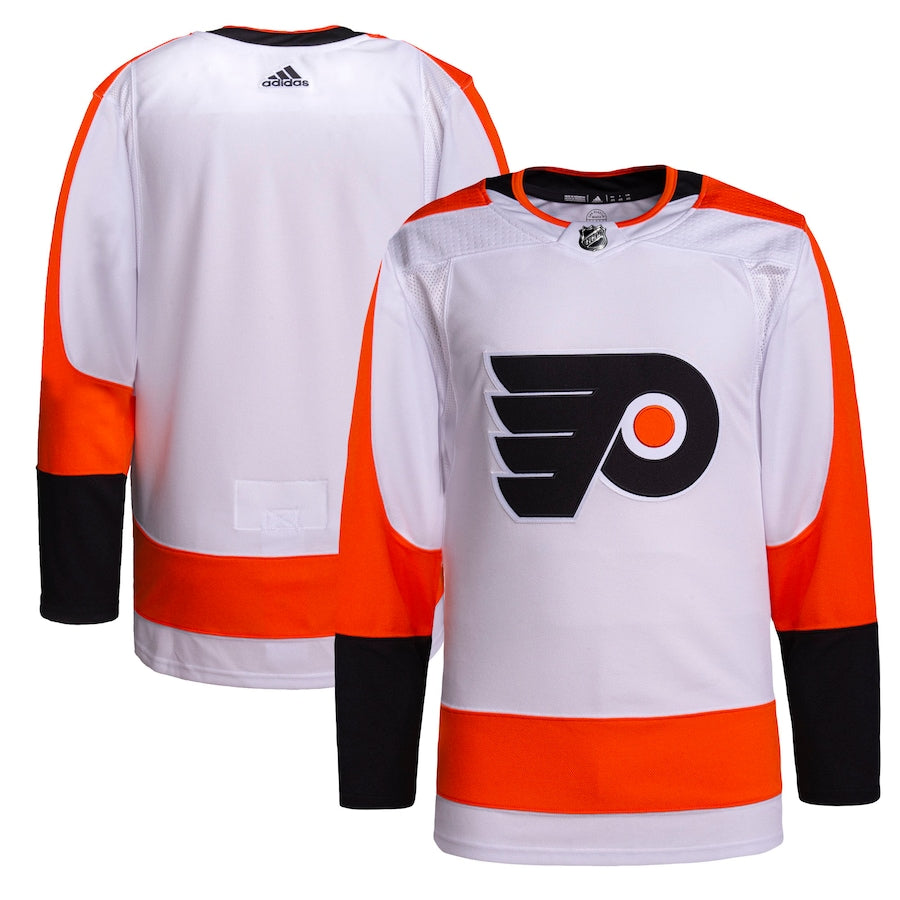 Men's Philadelphia Flyers adidas White Away Authentic Jersey
