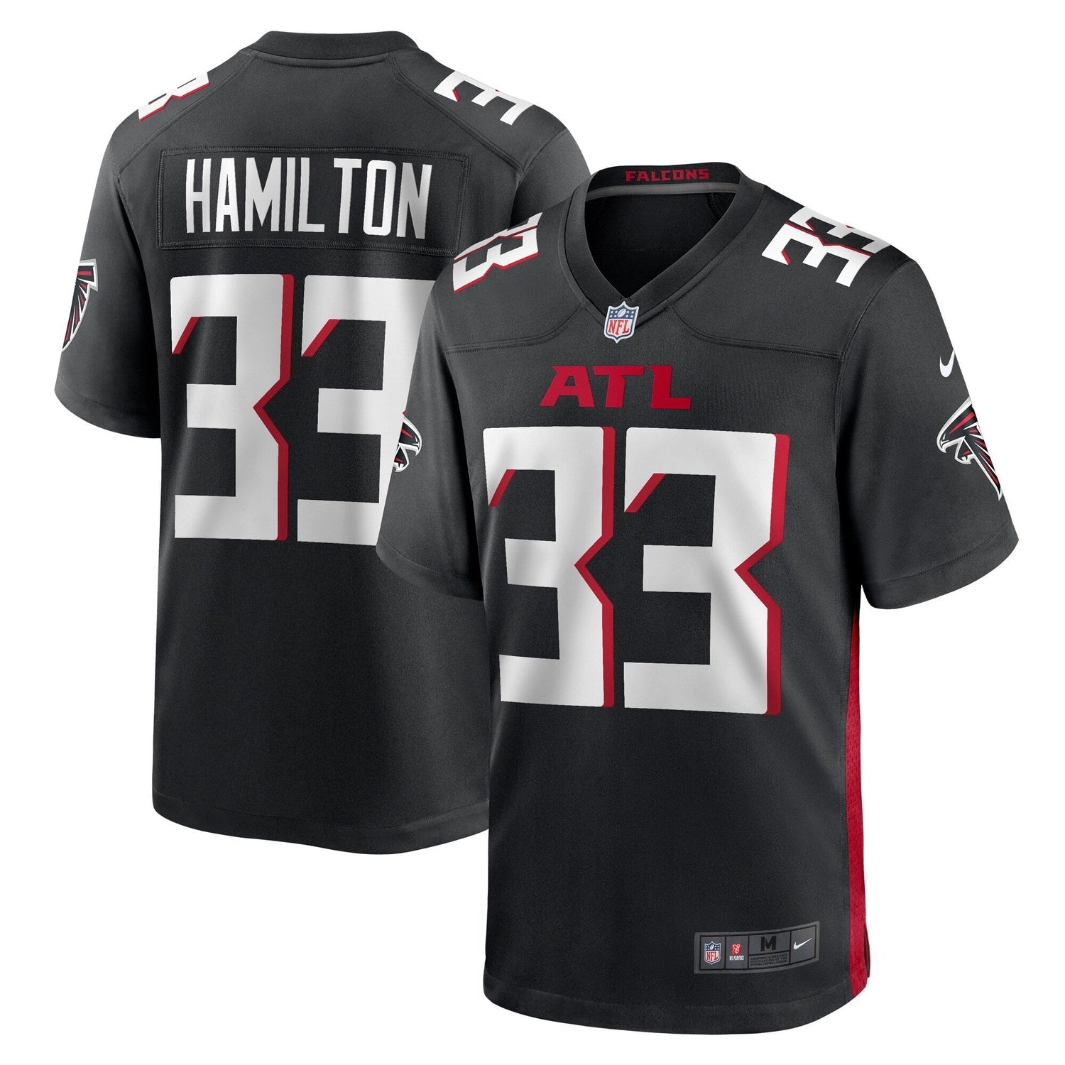 Antonio Hamilton Atlanta Falcons Nike Game Jersey - Black