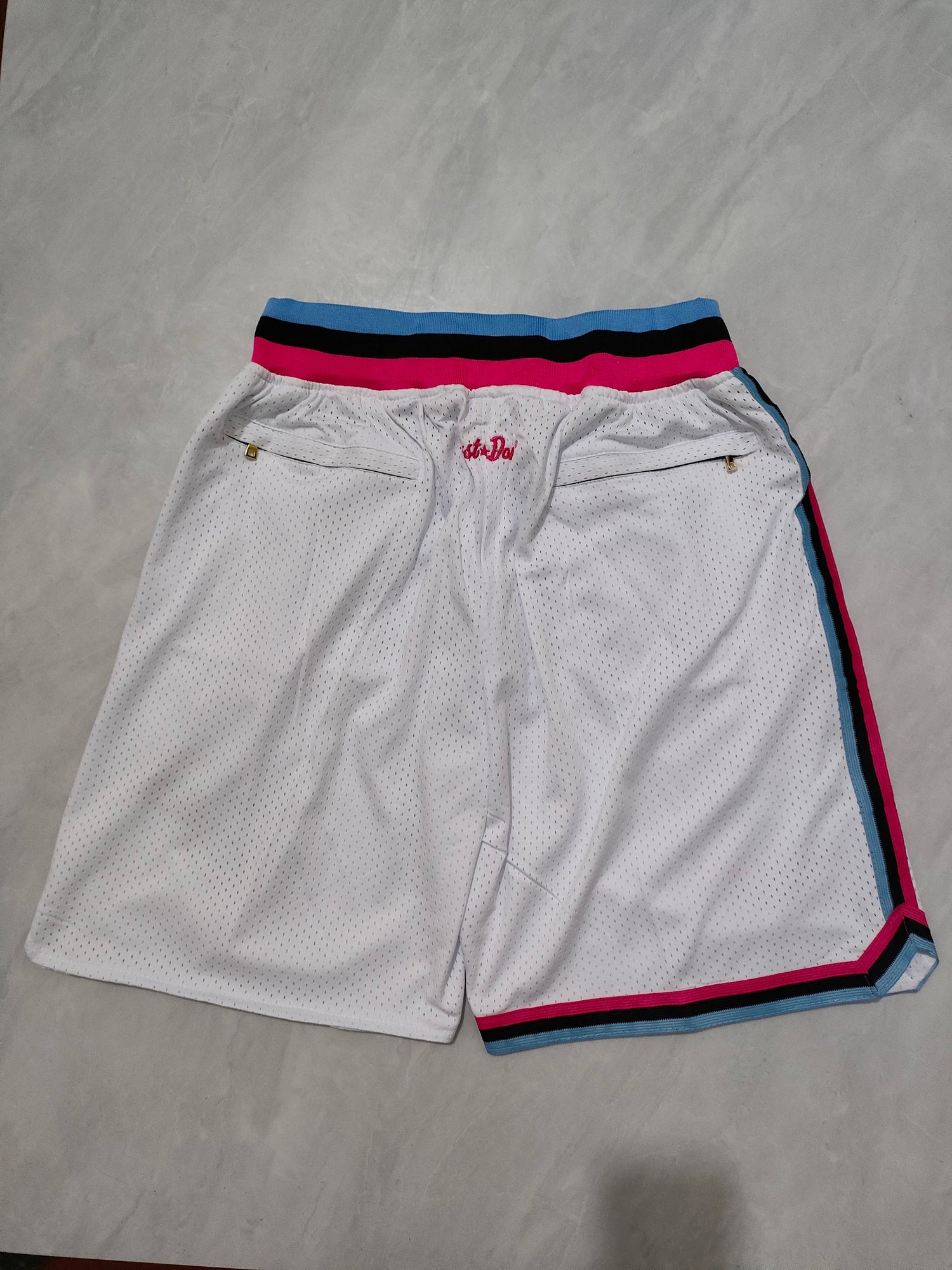 JUST DON Miami Heat Pocket Shorts