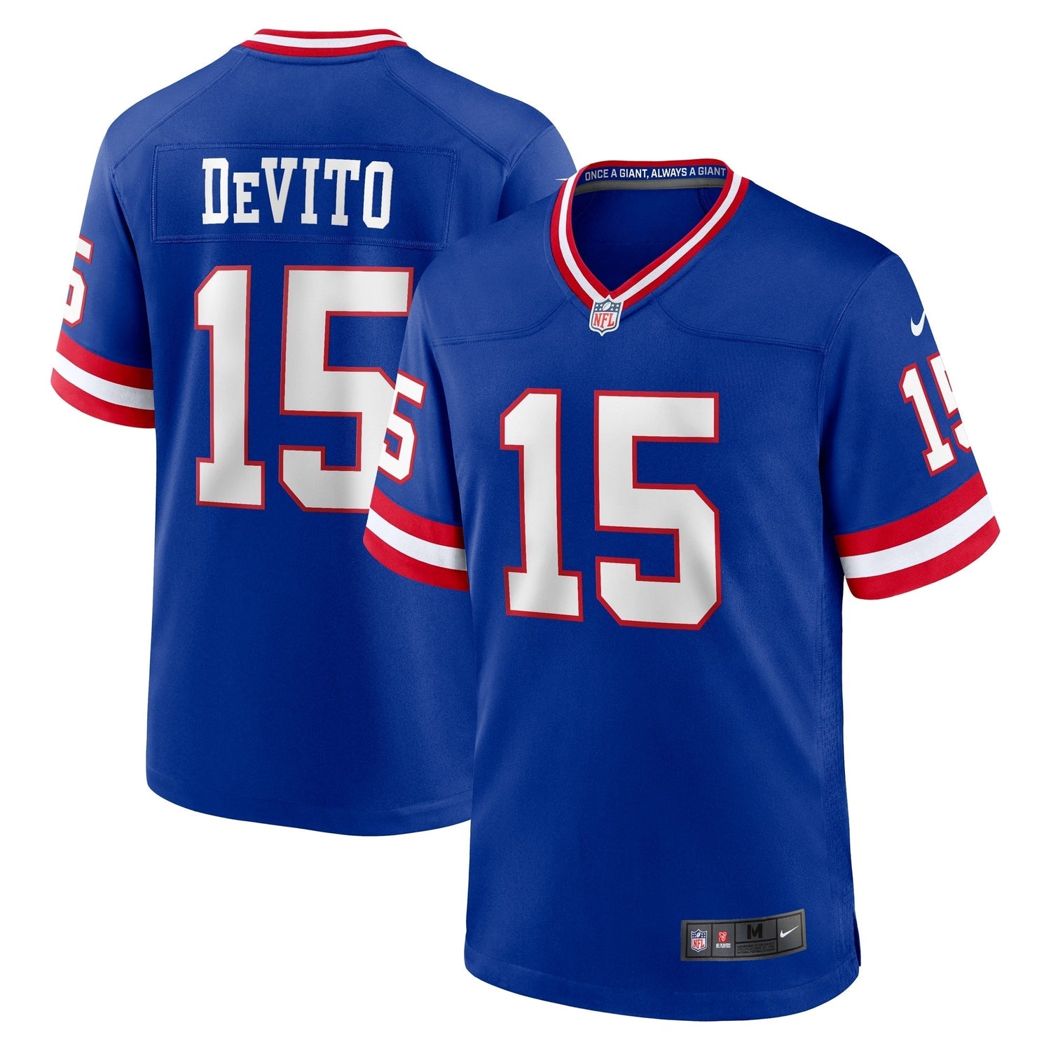 Tommy DeVito New York Giants Nike Alternate Game Jersey - Royal