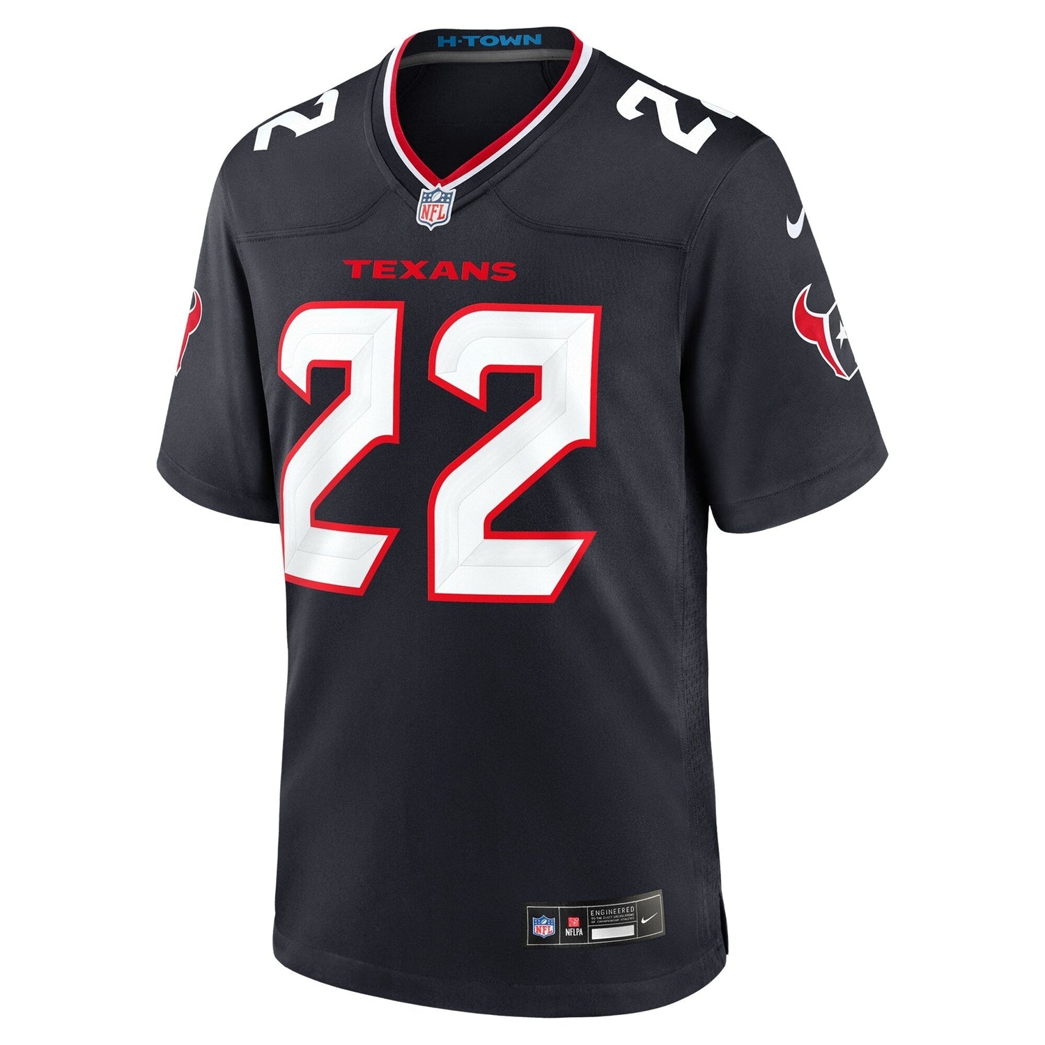 Cam Akers Houston Texans Nike Team Game Jersey - Navy