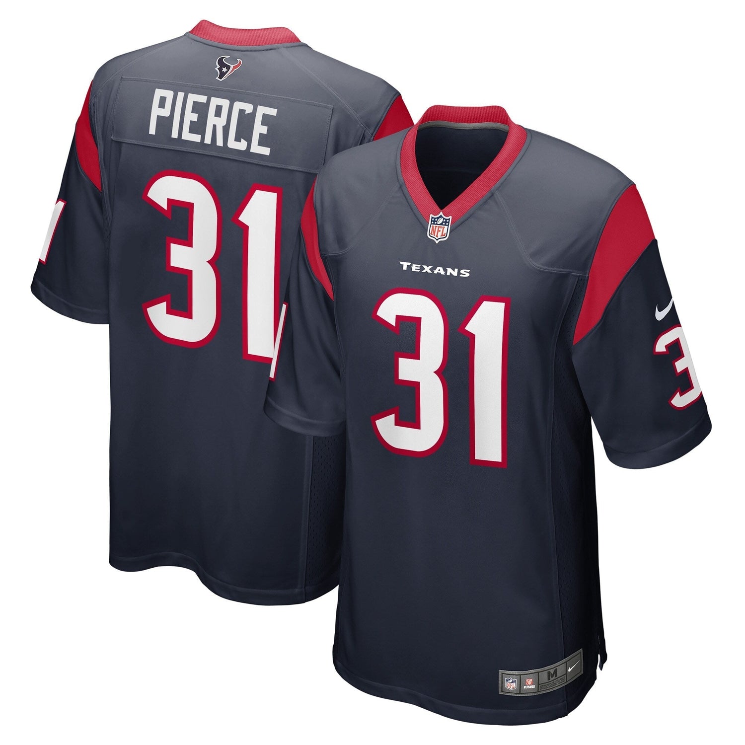 Dameon Pierce Houston Texans Nike Game Jersey - Navy