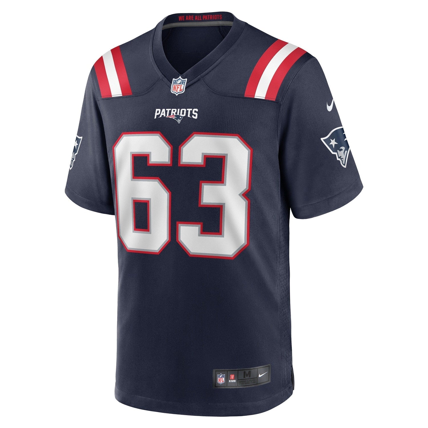 Chasen Hines New England Patriots Nike Game Jersey - Navy