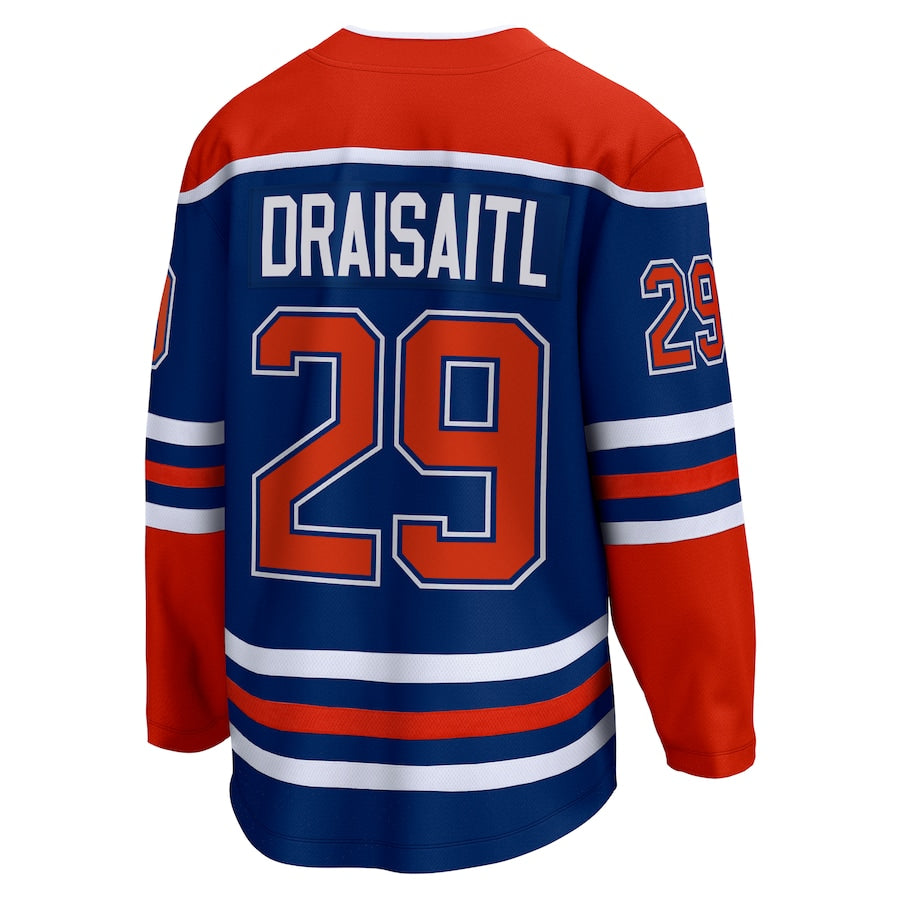 Leon Draisaitl Edmonton Oilers Home Breakaway Jersey - Royal