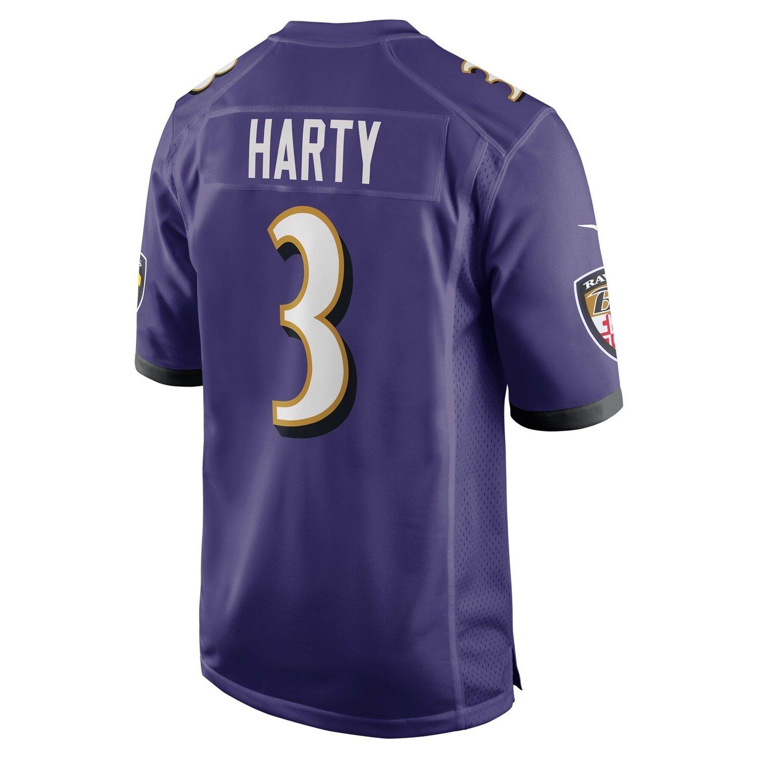 Deonte Harty Baltimore Ravens Nike Team Game Jersey - Purple