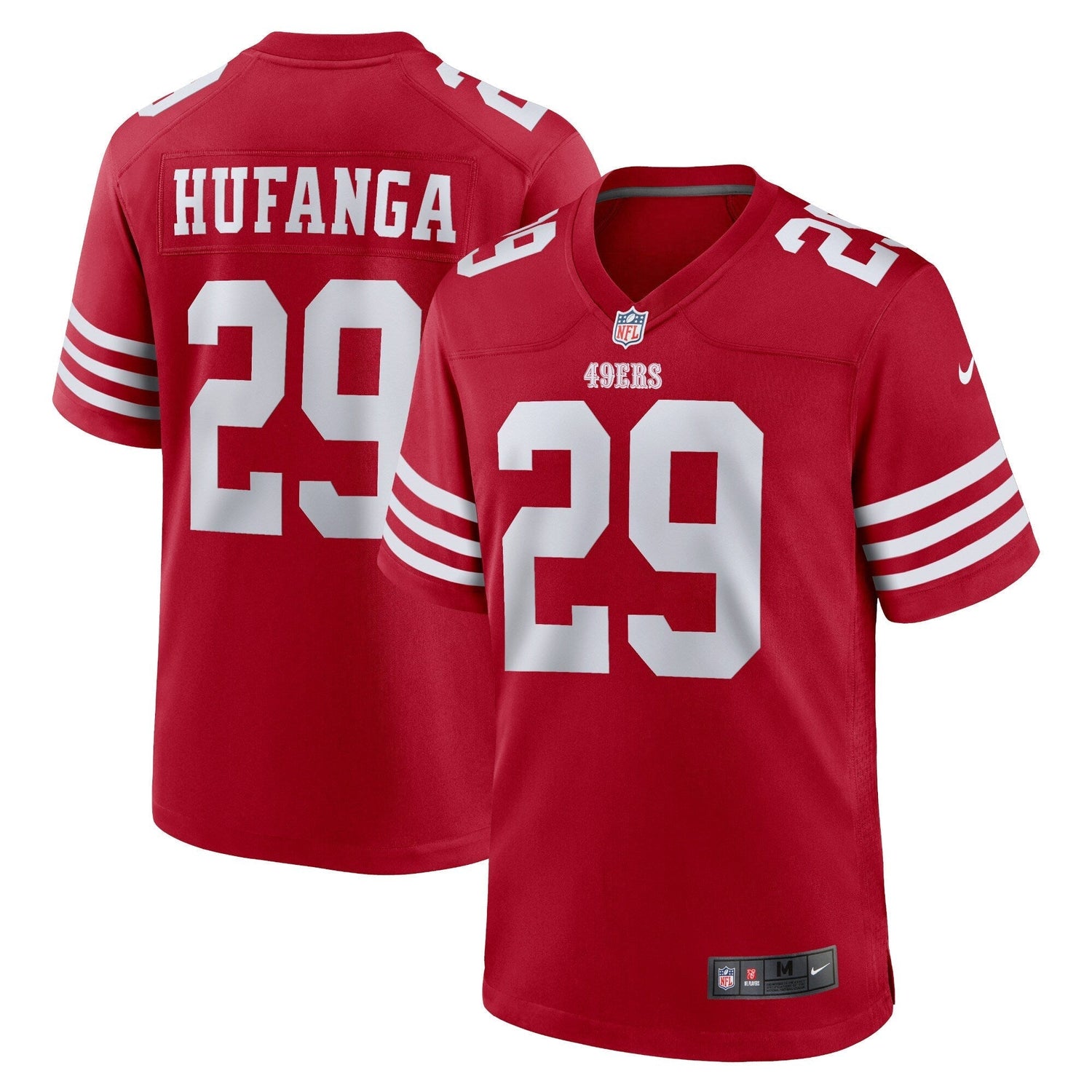 Talanoa Hufanga San Francisco 49ers Nike Game Jersey - Scarlet