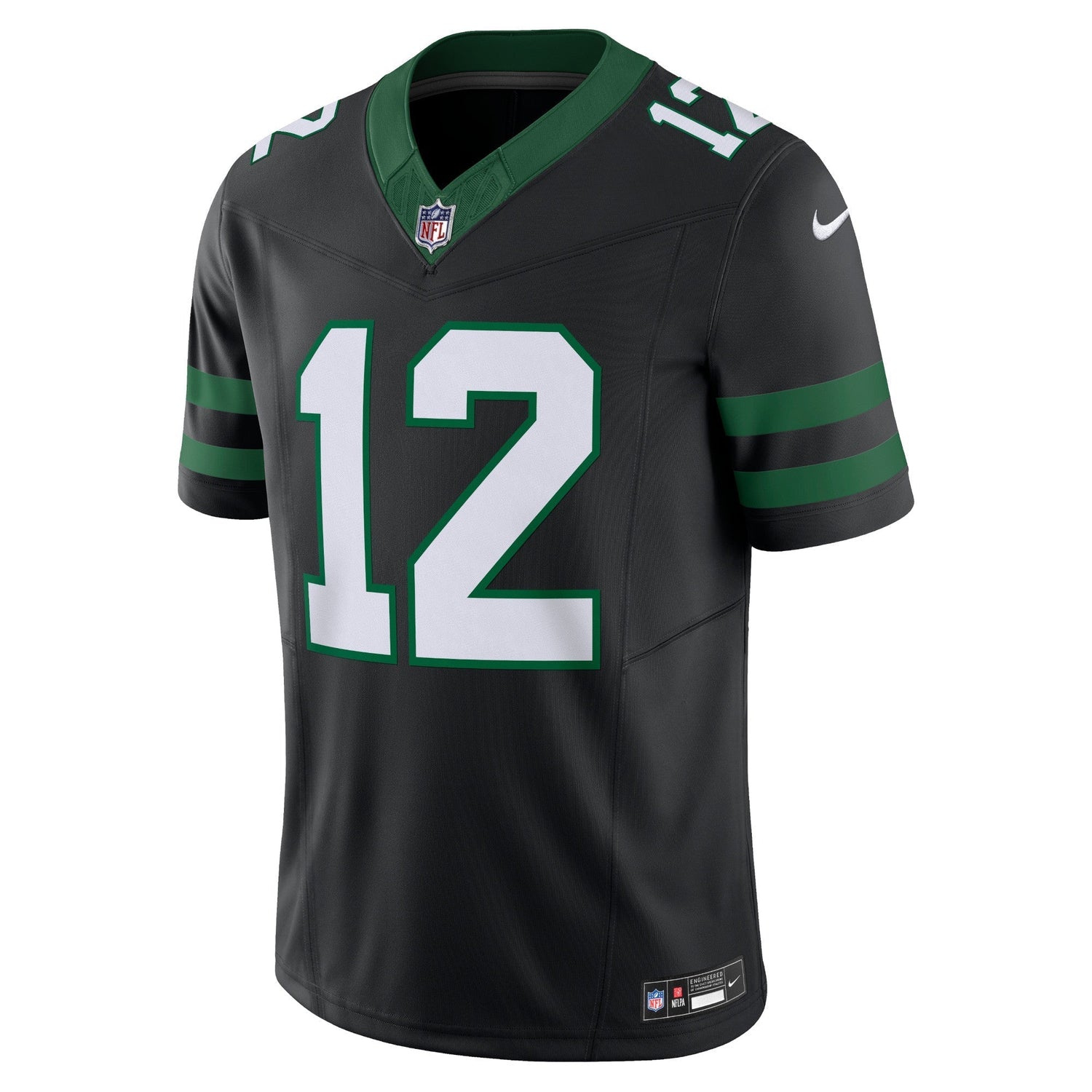 Joe Namath New York Jets Nike Alternate Vapor F.U.S.E. Limited Jersey - Legacy Black