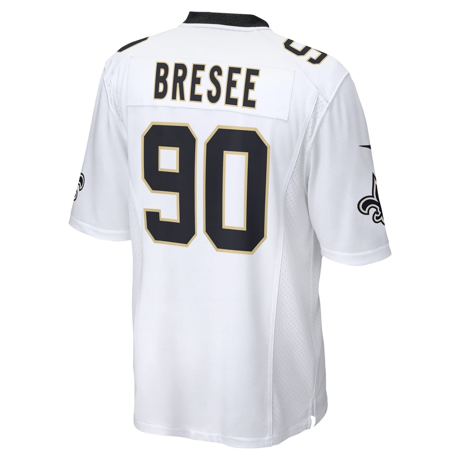 Bryan Bresee New Orleans Saints Nike Game Jersey - White