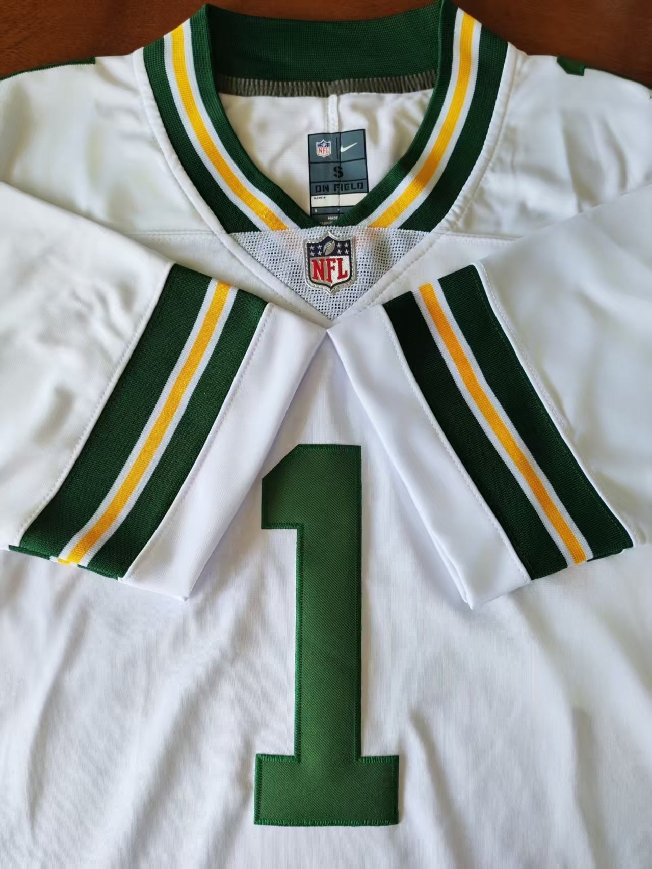 Men's Green Bay Packers Matthew Golden Nike Jersey - White