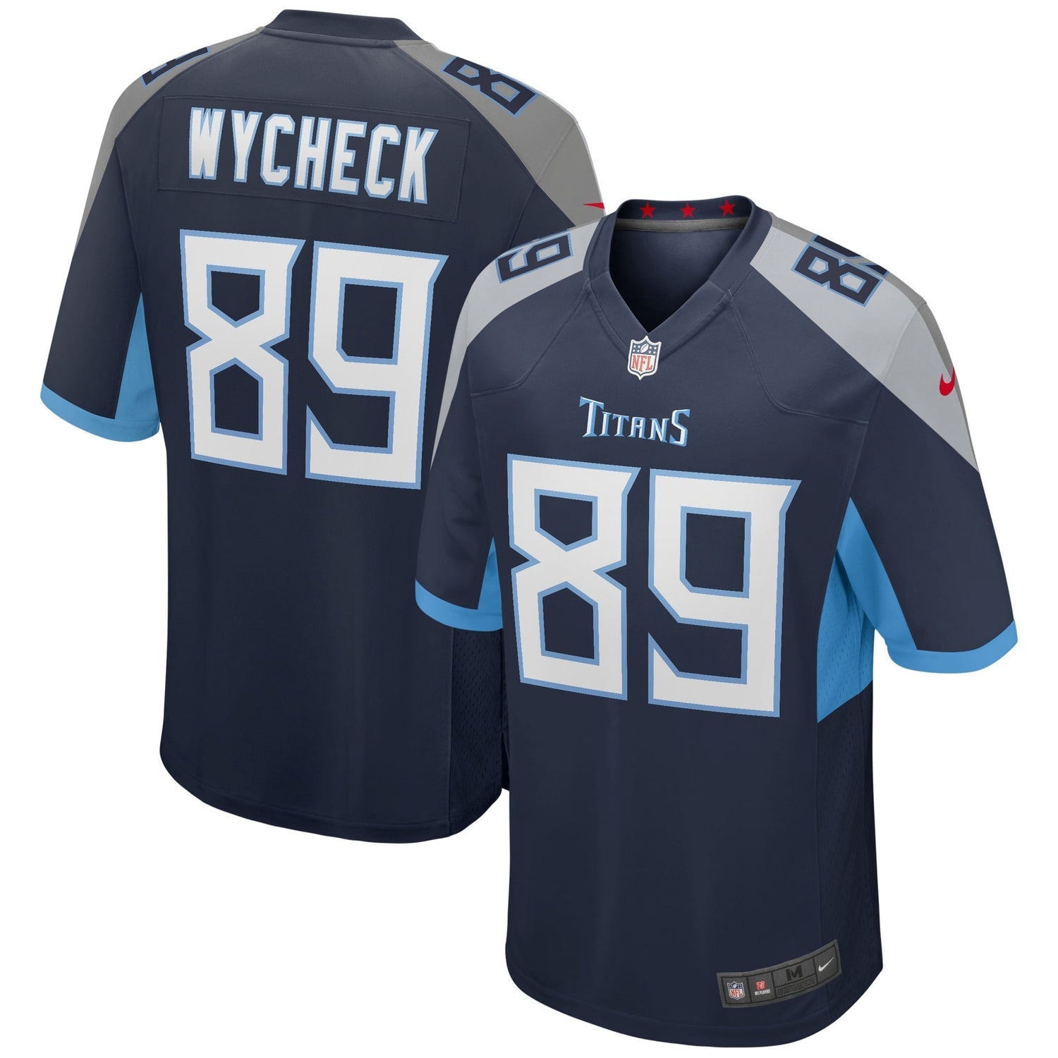 Frank Wycheck Tennessee Titans Nike Game Retired Jersey - Navy