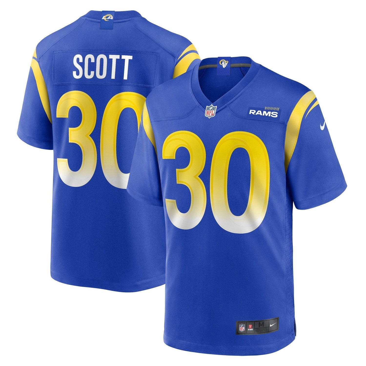 Boston Scott Los Angeles Rams Nike Game Jersey - Royal