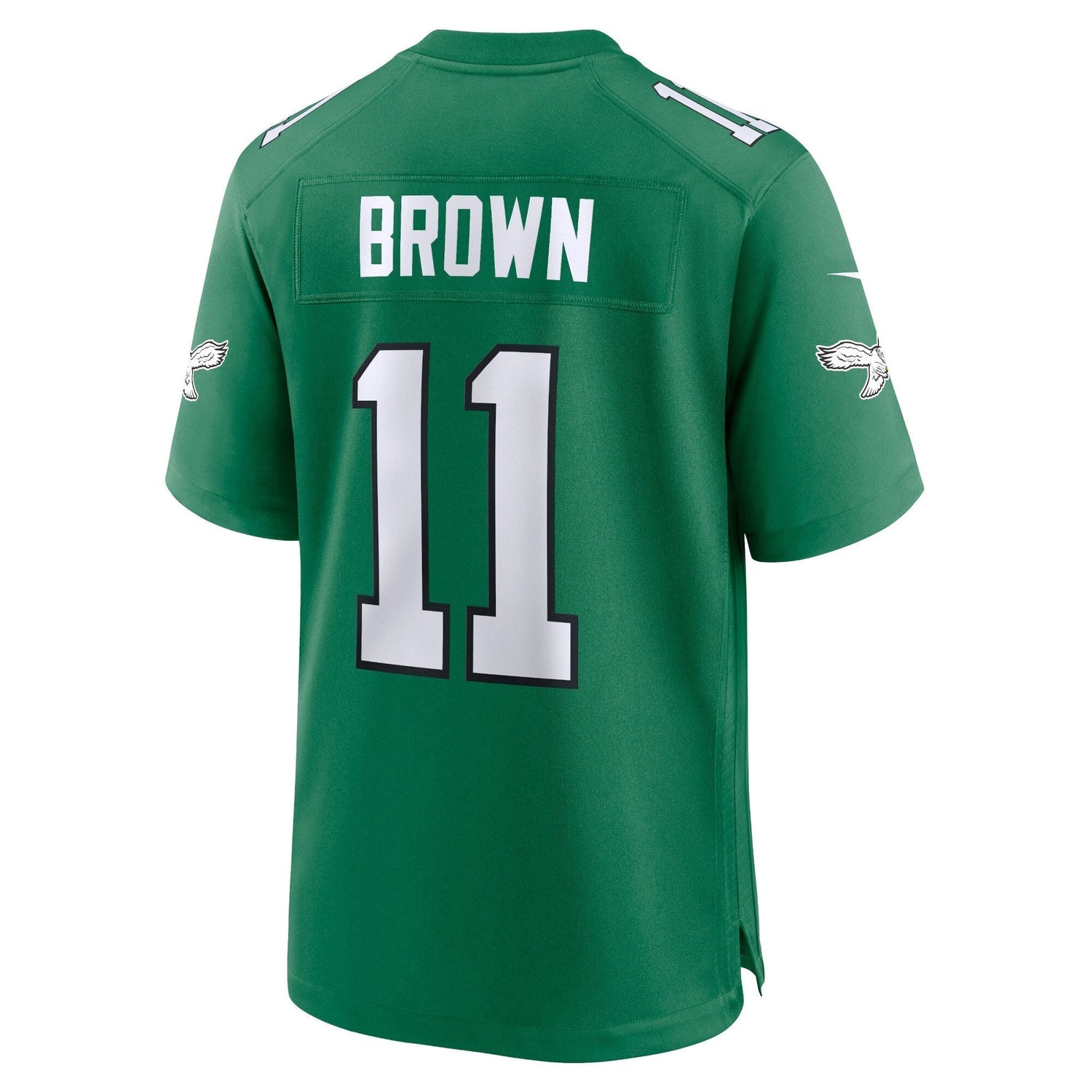A.J. Brown Philadelphia Eagles Nike Alternate Game Jersey - Kelly Green