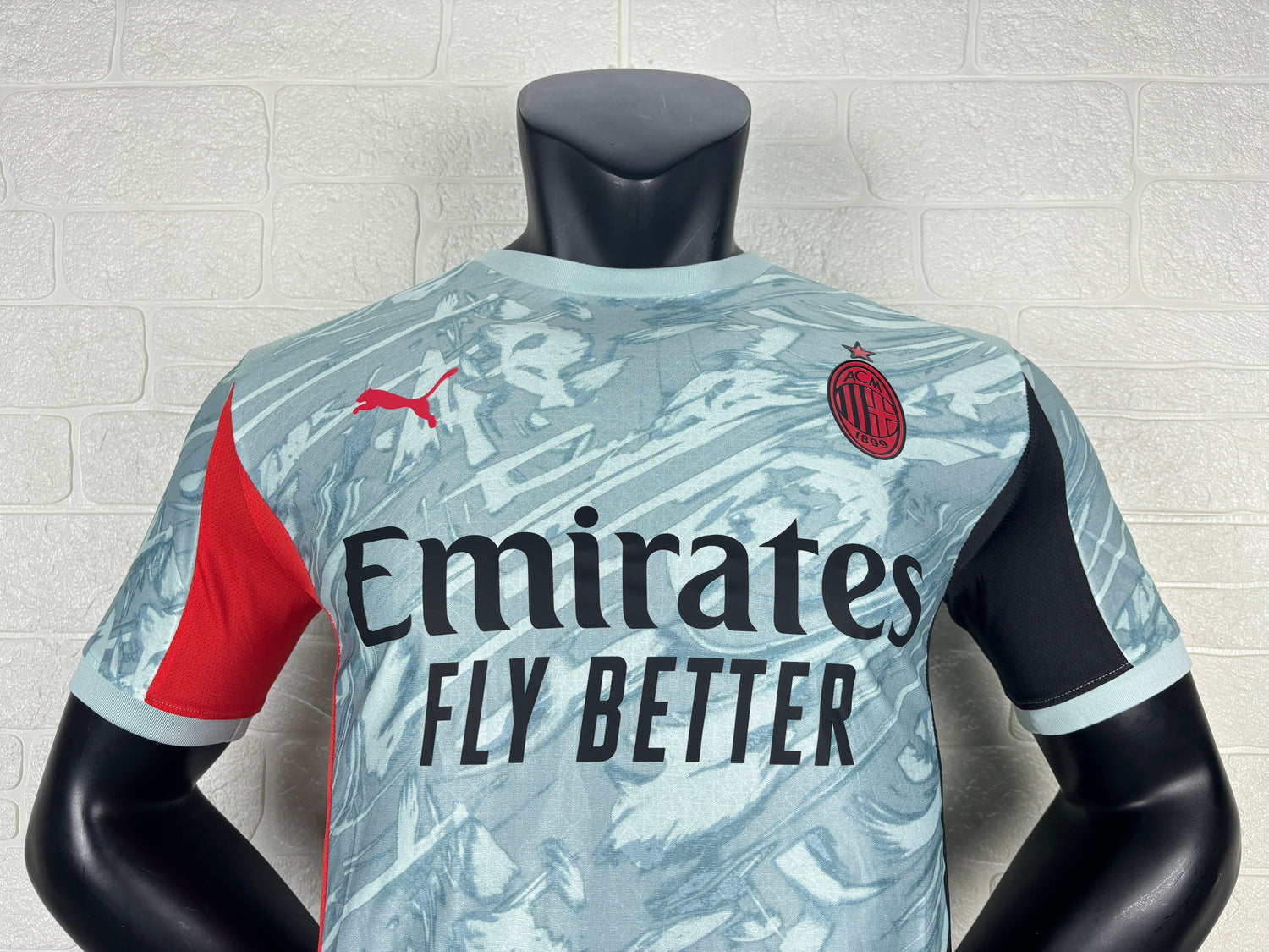 2025-26 AC Milan Away Player Version Jersey