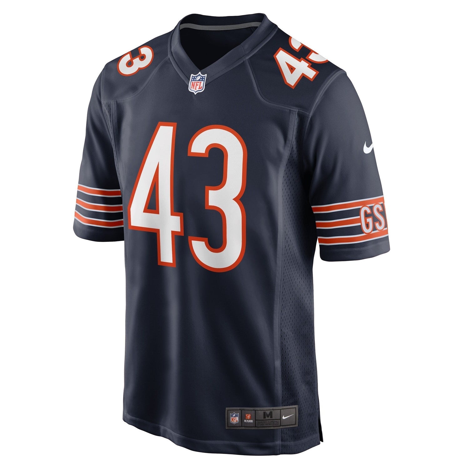 DeMarquis Gates Chicago Bears Nike Game Jersey - Navy